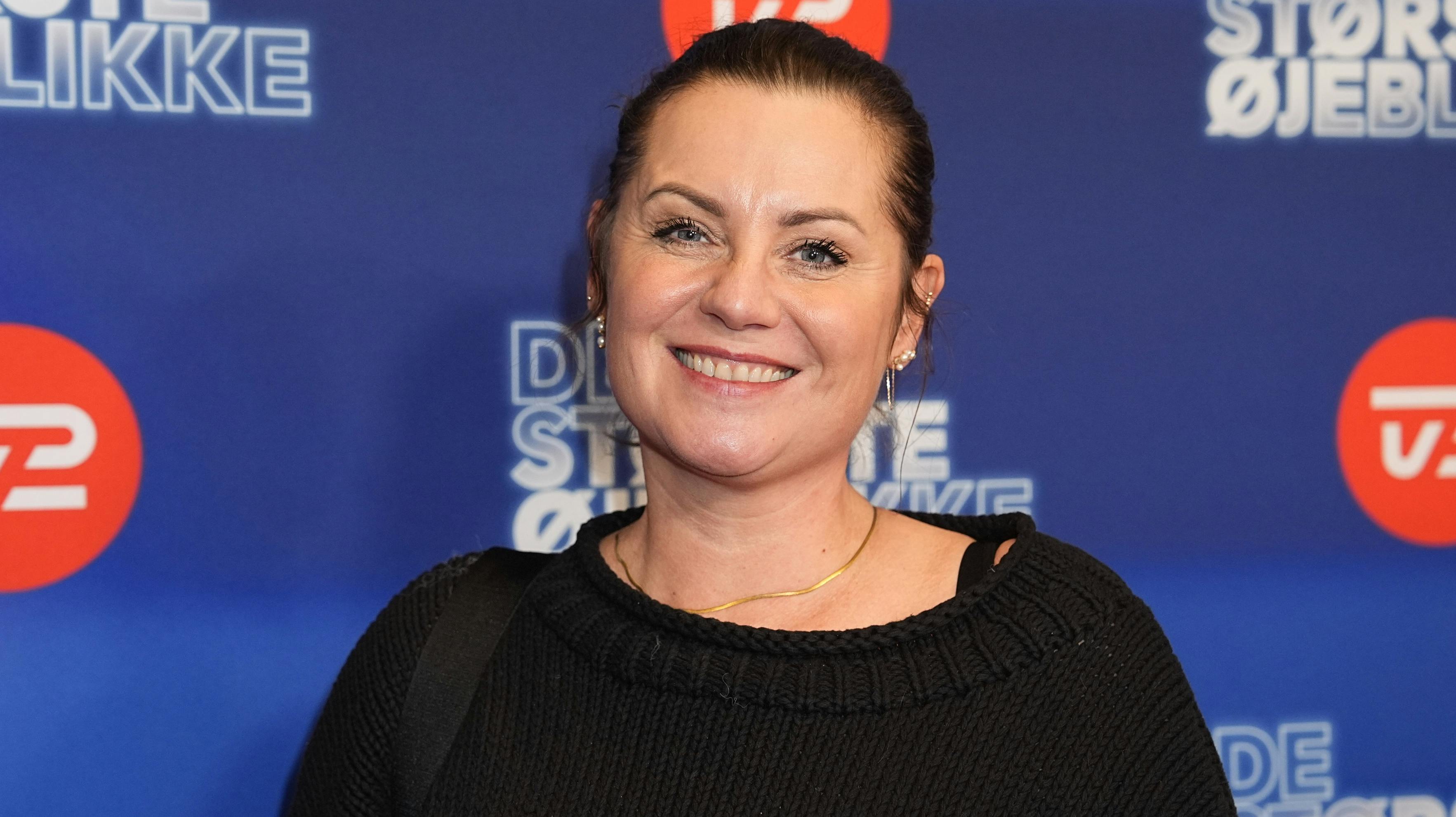 TV 2 News-værten Karen-Helene Hjorth.