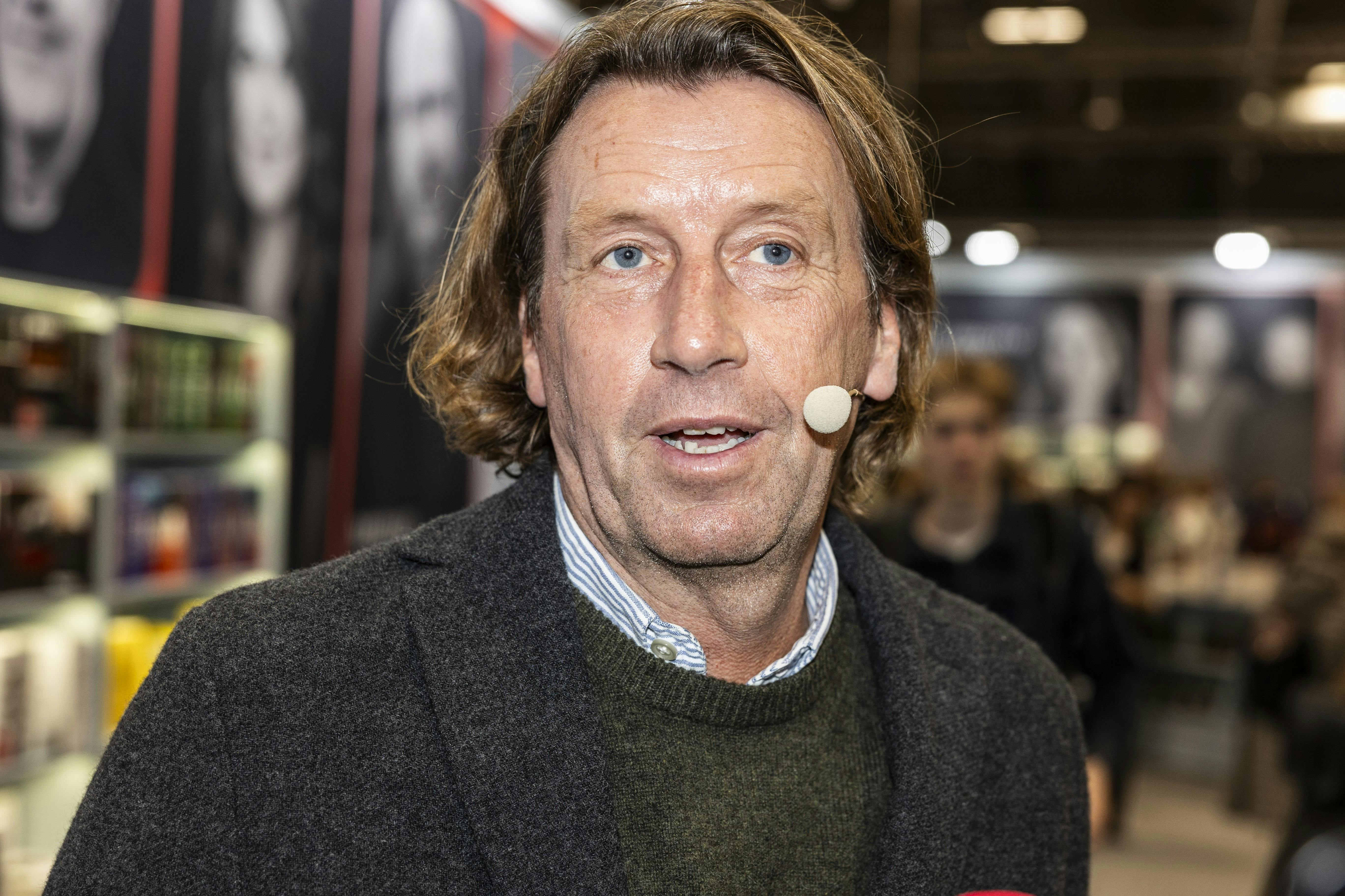 Anders Agger var med kong Frederik på togtur. Her ses han til Bogforum tidligere i år.