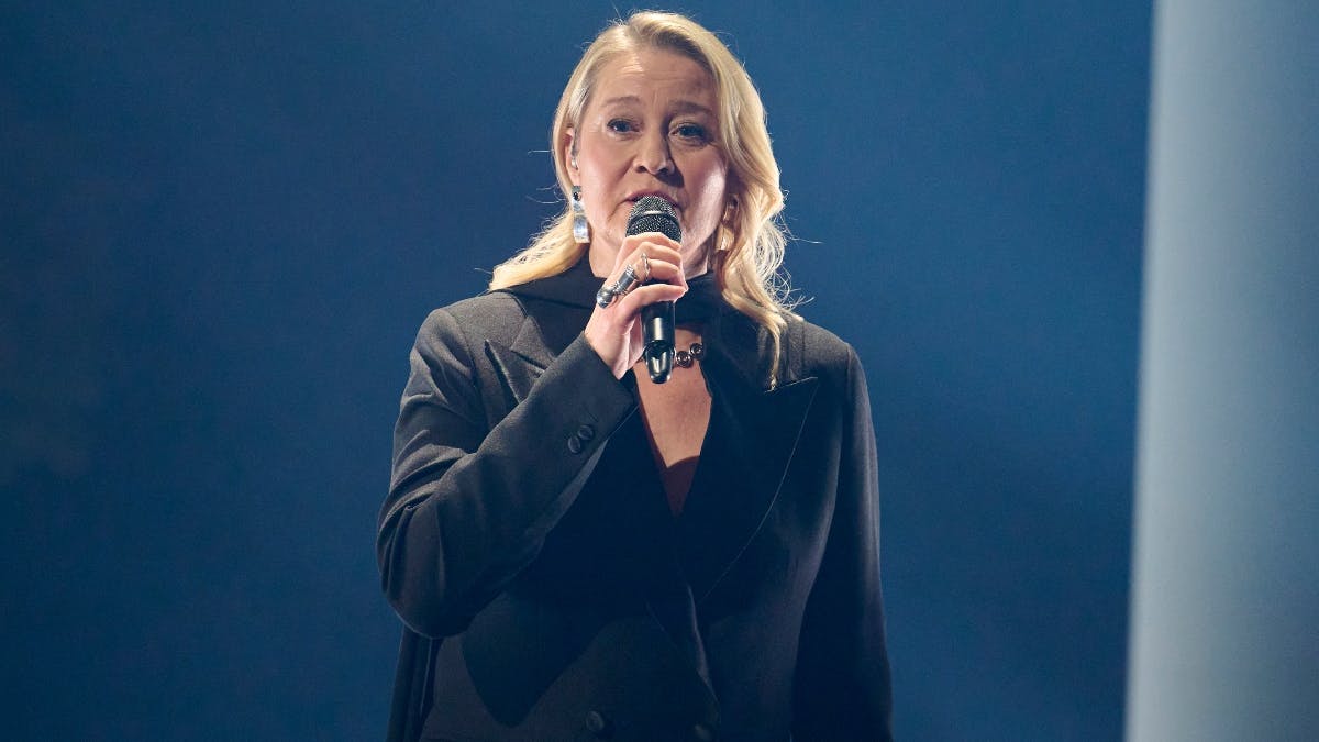 Trine Dyrholm var på scenen i DR Koncerthuset