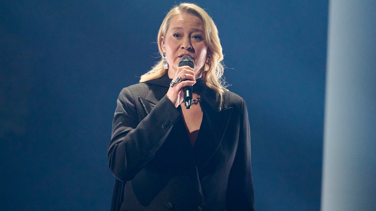 Trine Dyrholm var på scenen i DR Koncerthuset