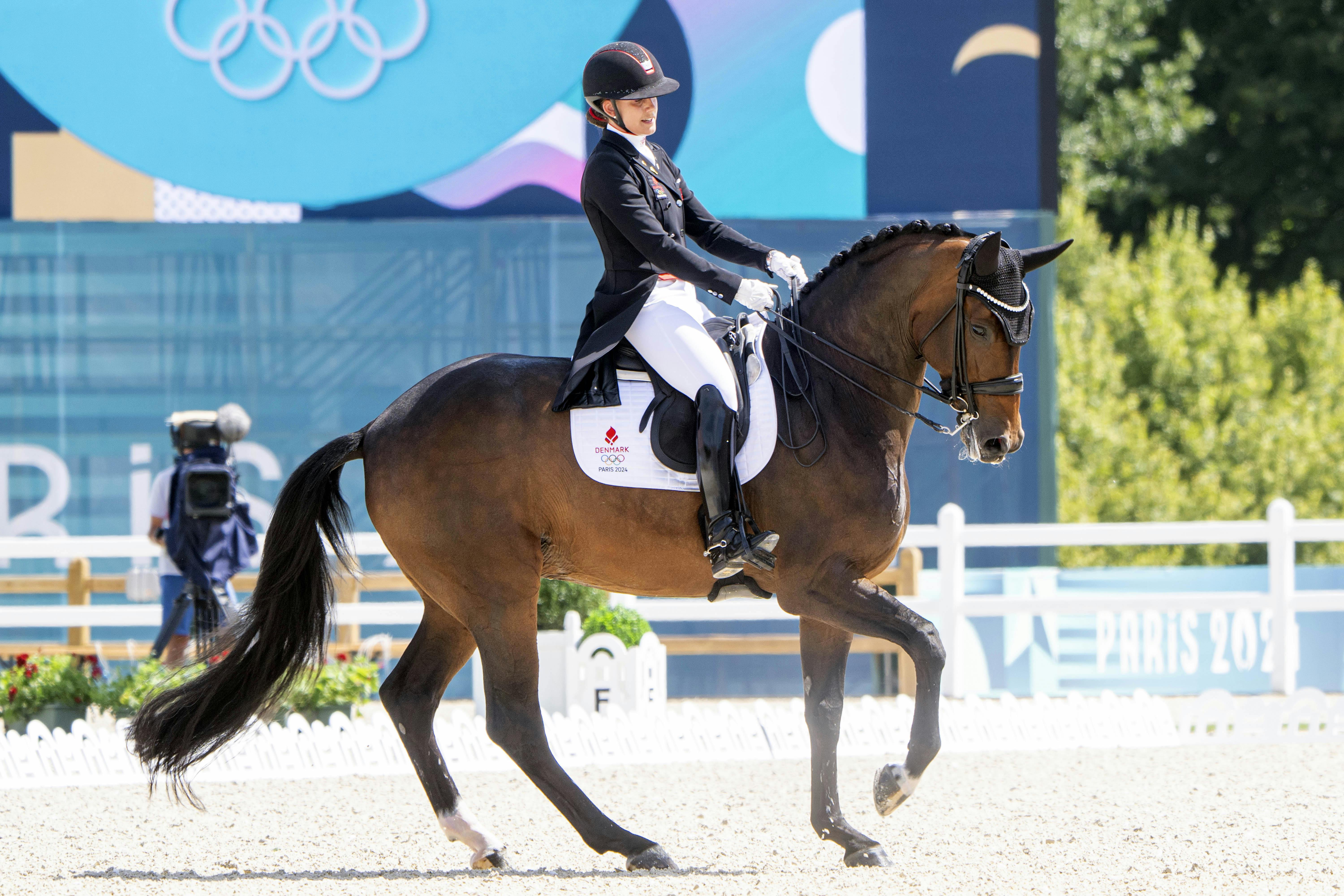 Cathrine Laudrup-Dufour på Freestyle til OL 2024.