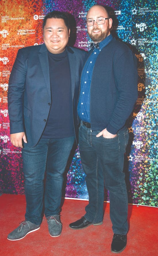 Micki Cheng med sin mand Michael Nielsen.