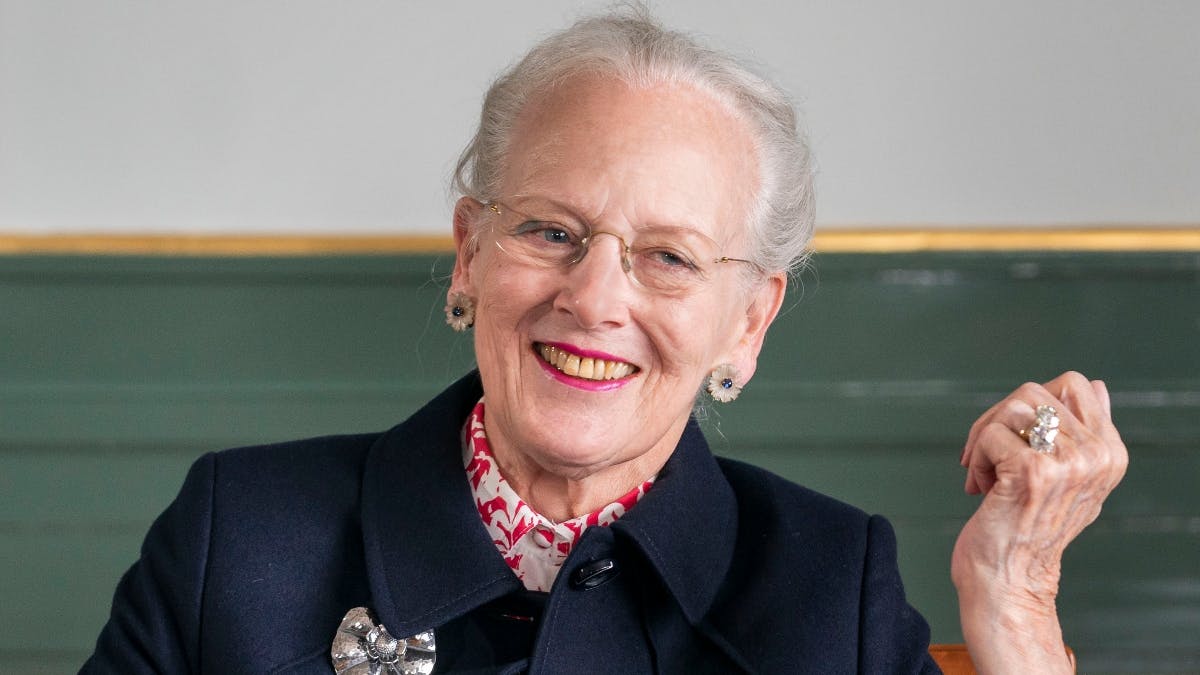Dronning Margrethe.