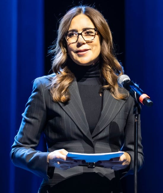 Dronning Mary var på scenen i Store VEGA