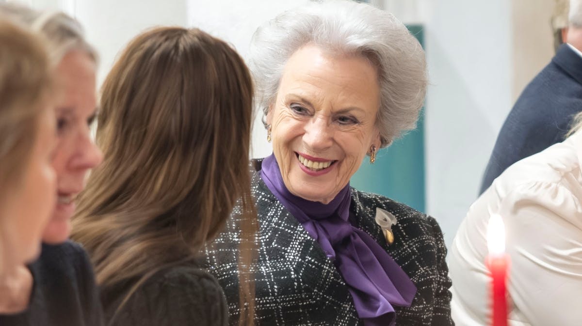 Prinsesse Benedikte var i godt selskab til traditionsrig julekomsammen