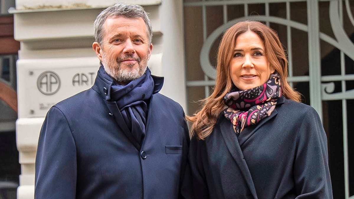 Kong Frederik og dronning Mary skal til juleaftensgudstjeneste