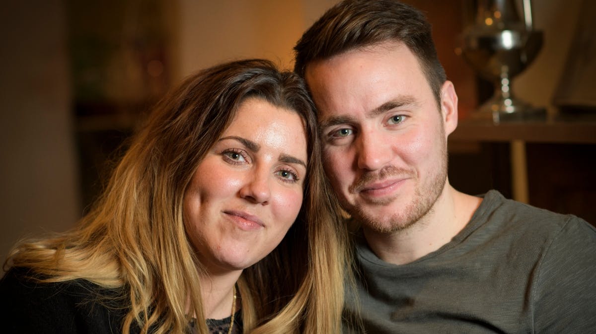 Jonas og Cecilie fra "Nybyggerne" er blevet forældre igen