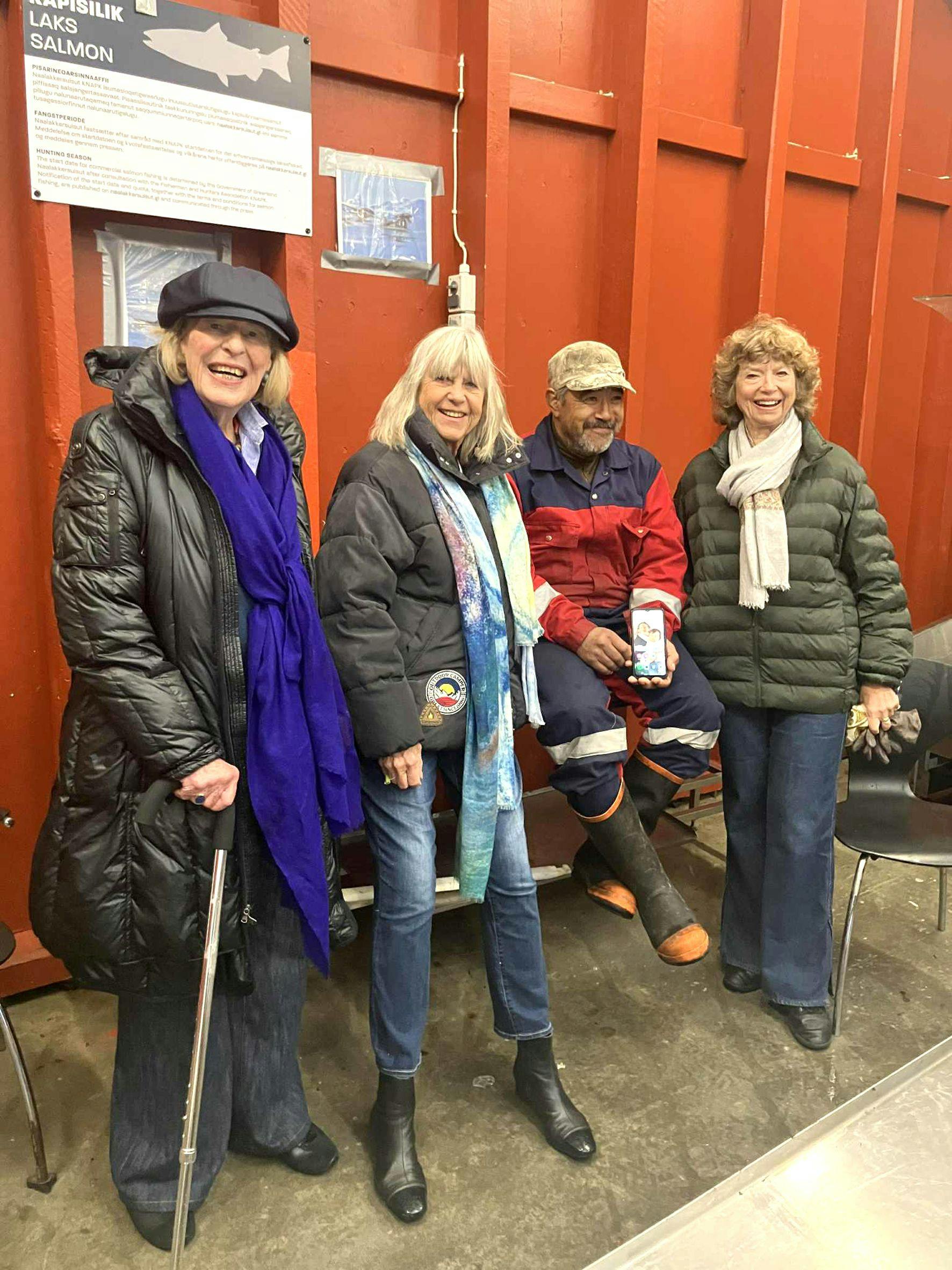 Merete A. Biard, Lotte Freddie og Bente Scavenius.