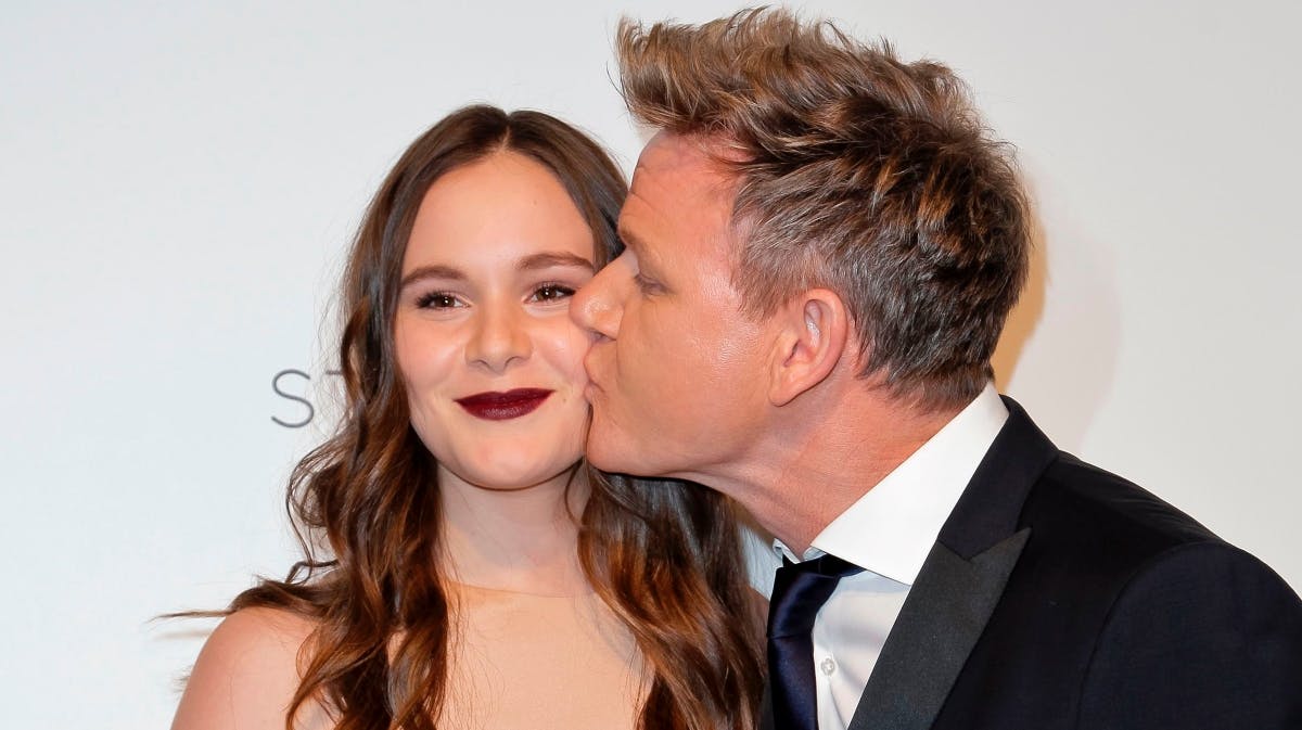 Gordon Ramsay med datteren Holly.