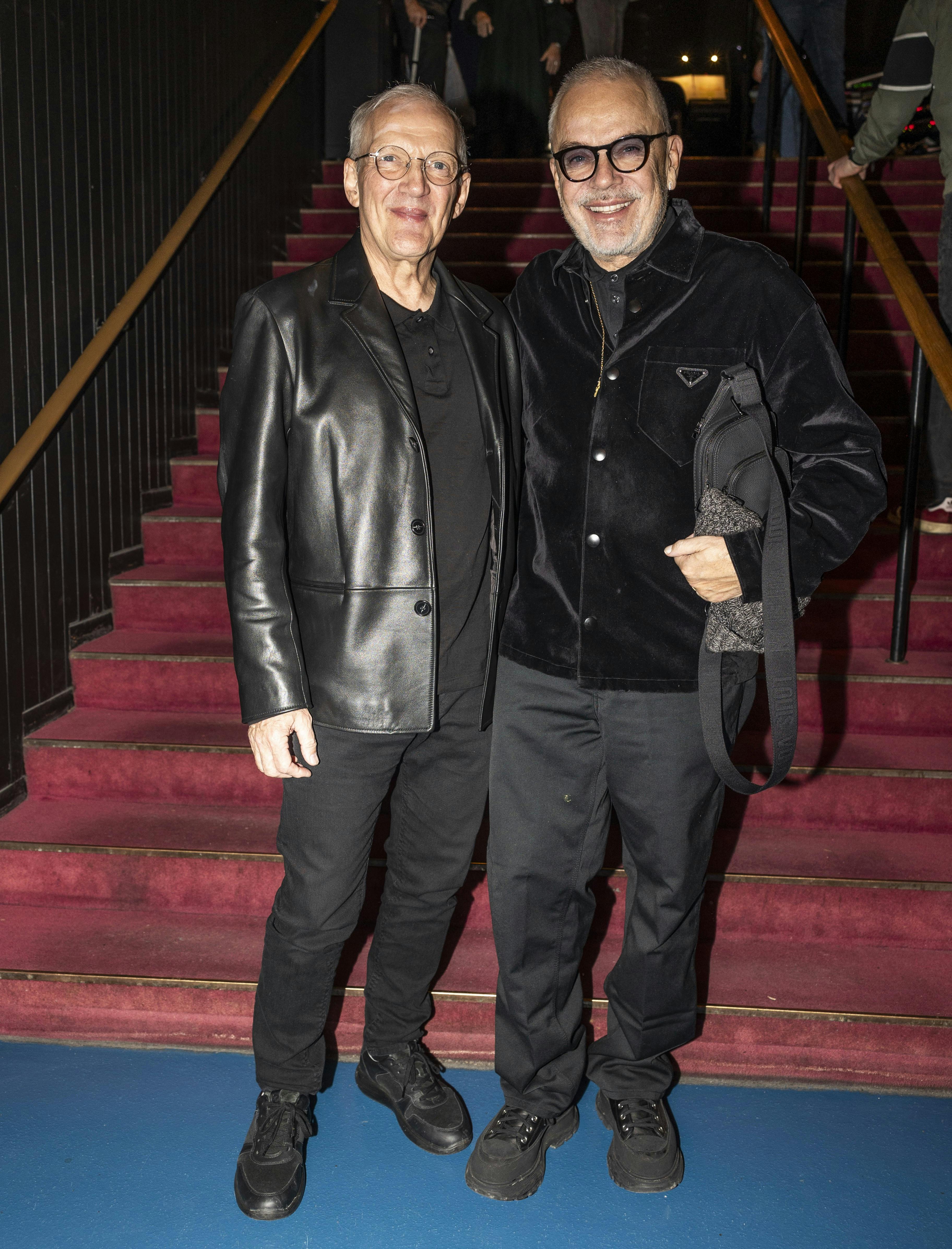 Preben Kristensen til premiere på "Crazy Christmas Cabaret" med sin mand, Søren Hedegaard.