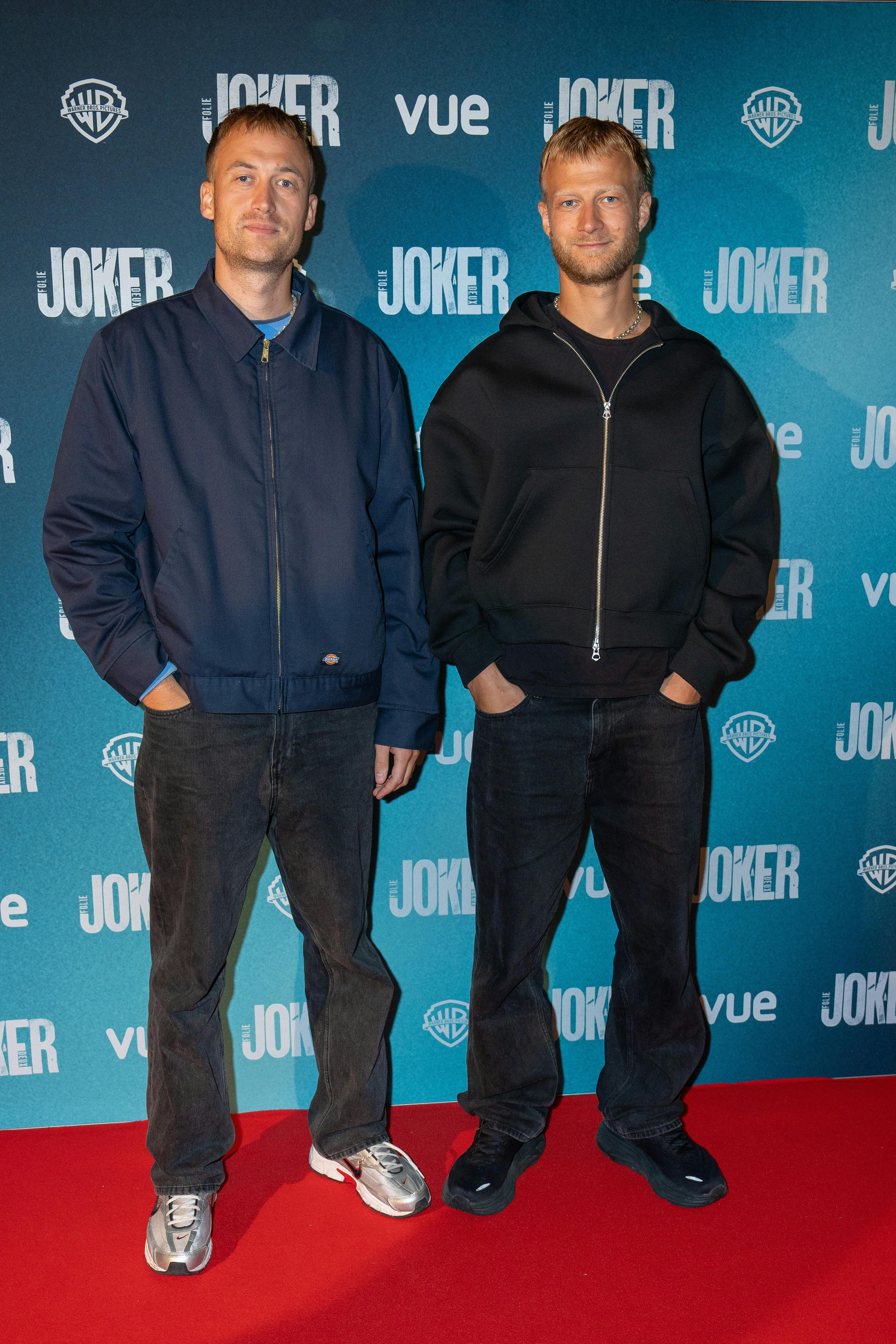 Oscar og Gustav Dyekjær Giese.