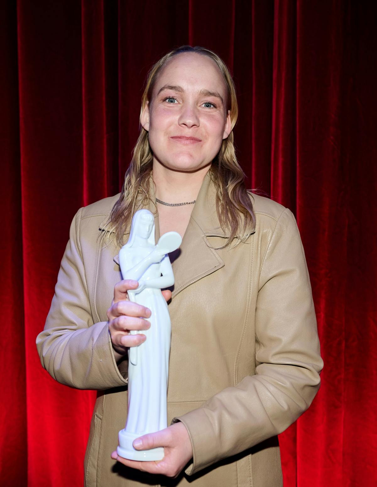 Jessica Dinnage vandt sidste år en Bodil for sin rolle i "Ustyrlig".