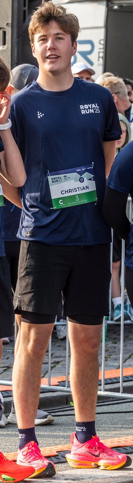 Kronprinsen nyder at løbe lange ture