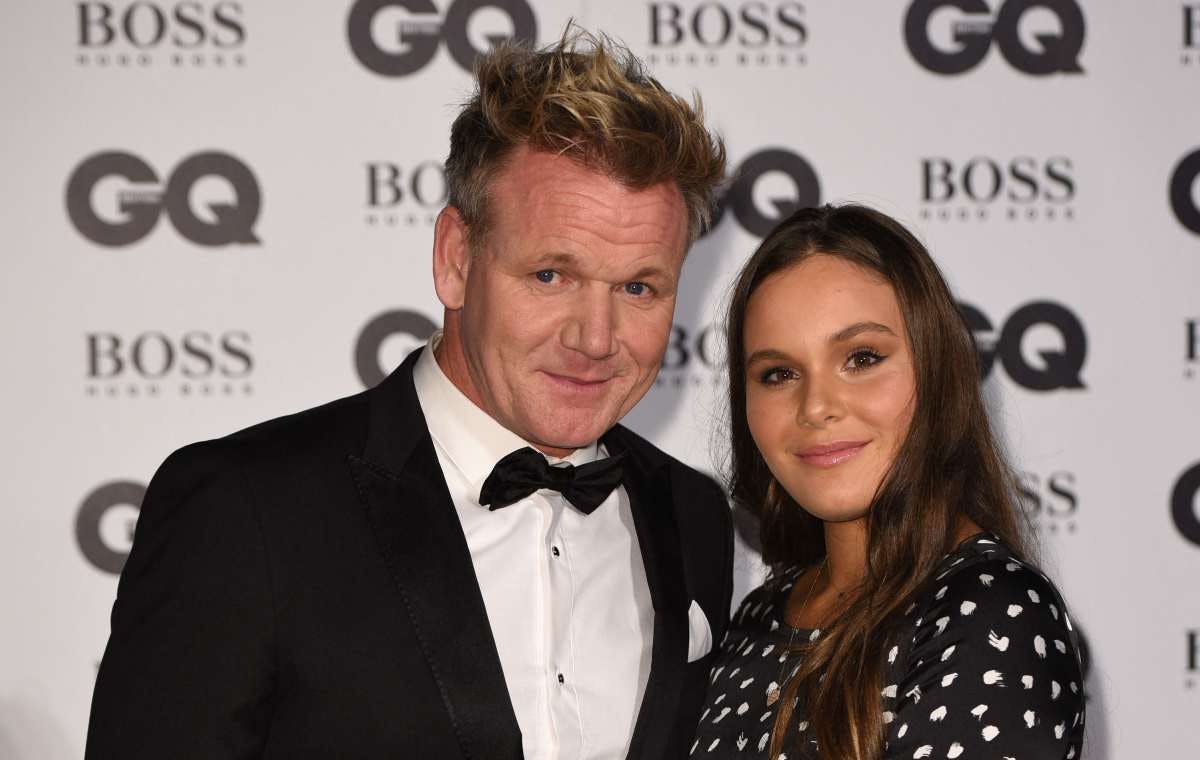 Gordon Ramsay og datteren Holly Ramsay fotograferet i september 2017.