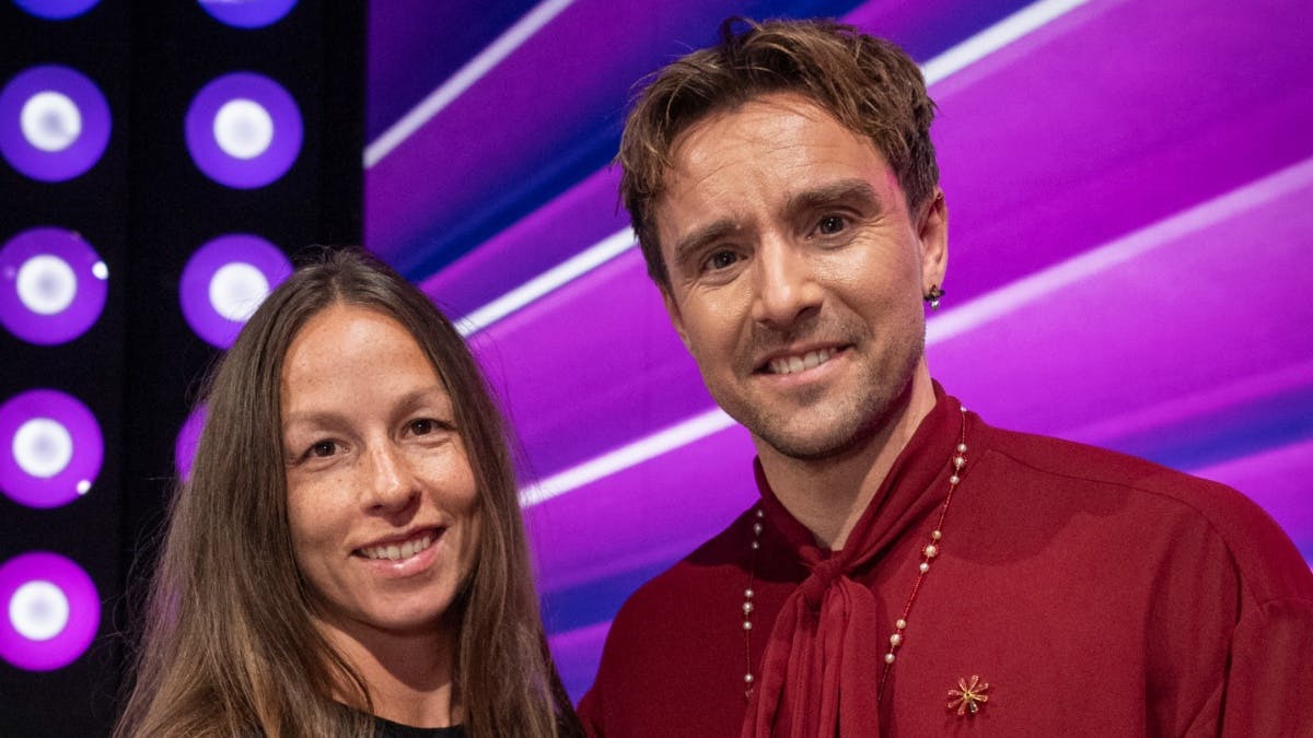 Martin Johannes Larsen med hustruen Sara-Lisa Schuster-Rossel.