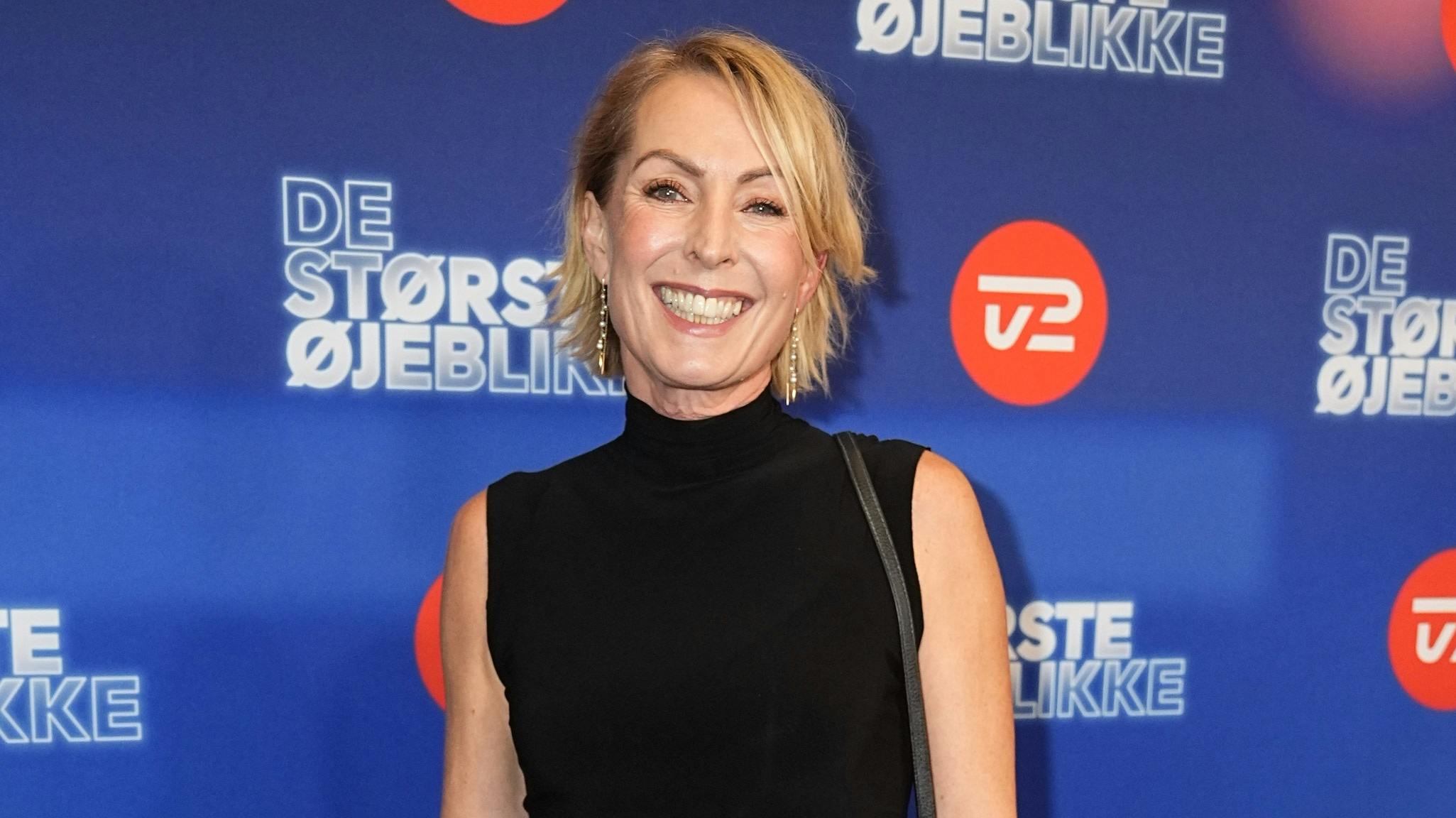 Nyhedsværten Cecilie Beck.