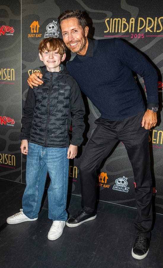 Kåre er stolt af sin søn Carl på 12 år