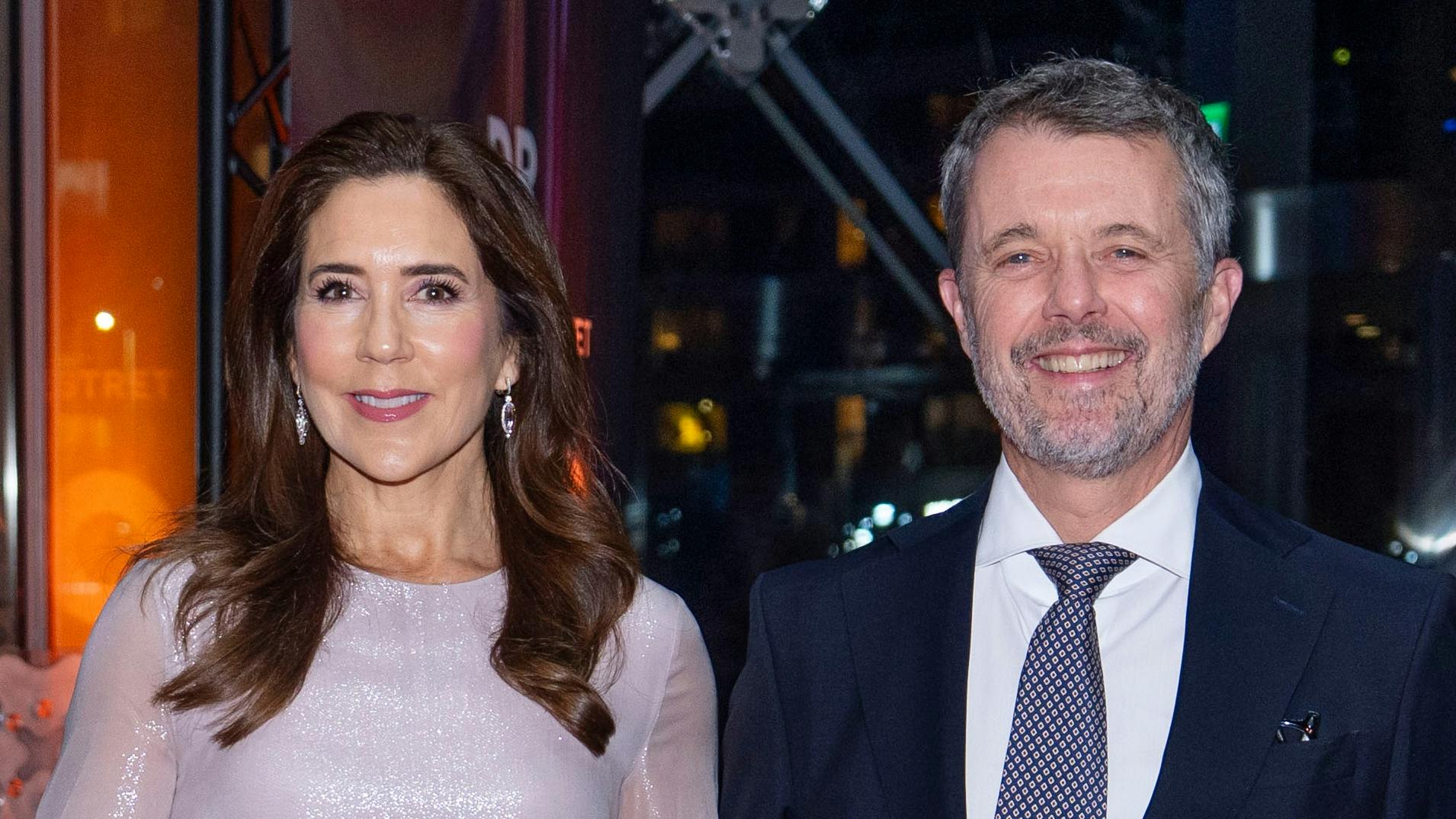 Dronning Mary og kong Frederik. 