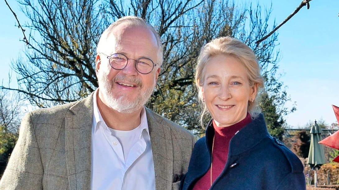 Grev Michael og prinsesse Alexandra.