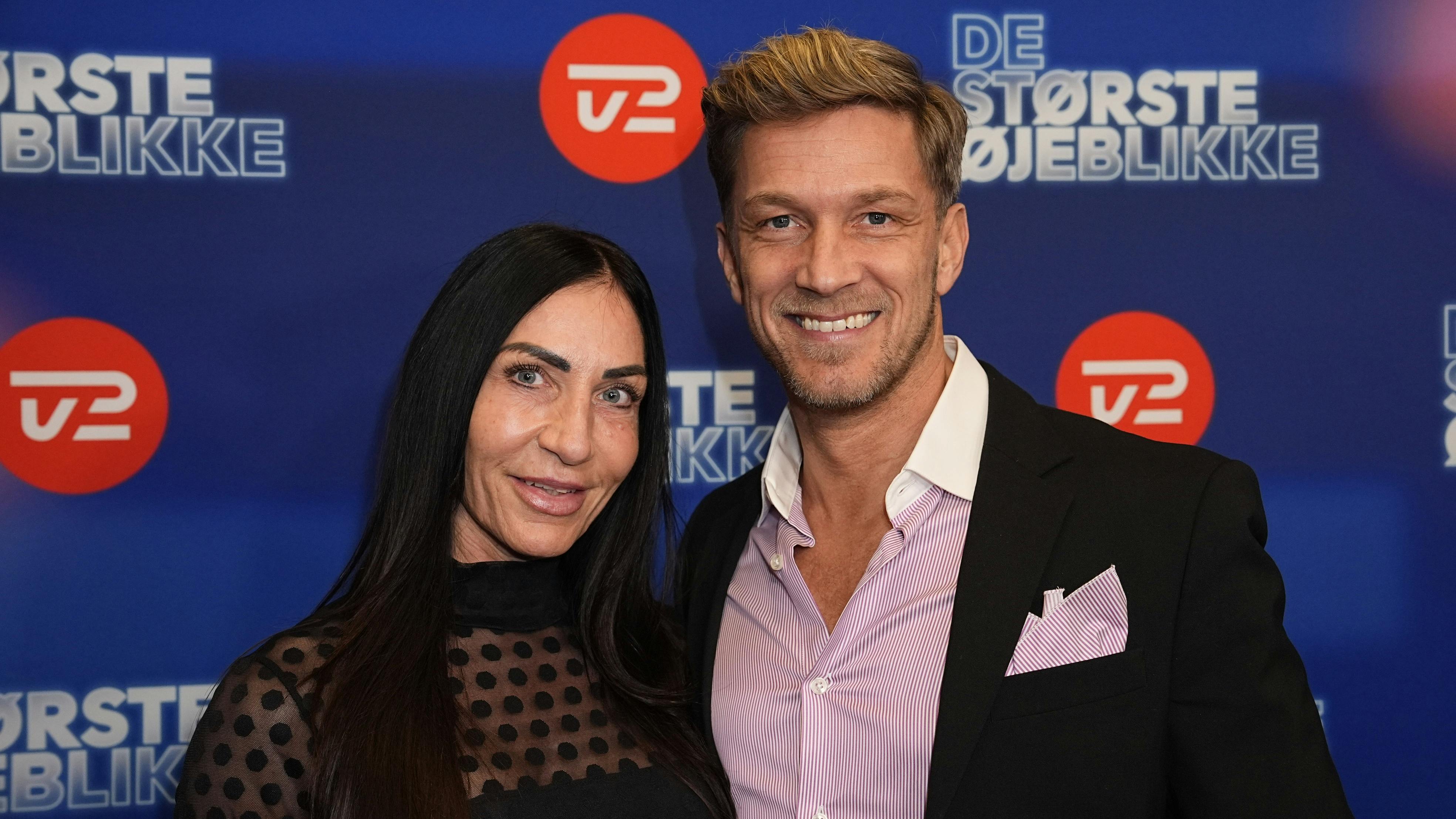 "Vild med dans"-stjernen Michael Olesen med kæresten Heidi Frikke. 