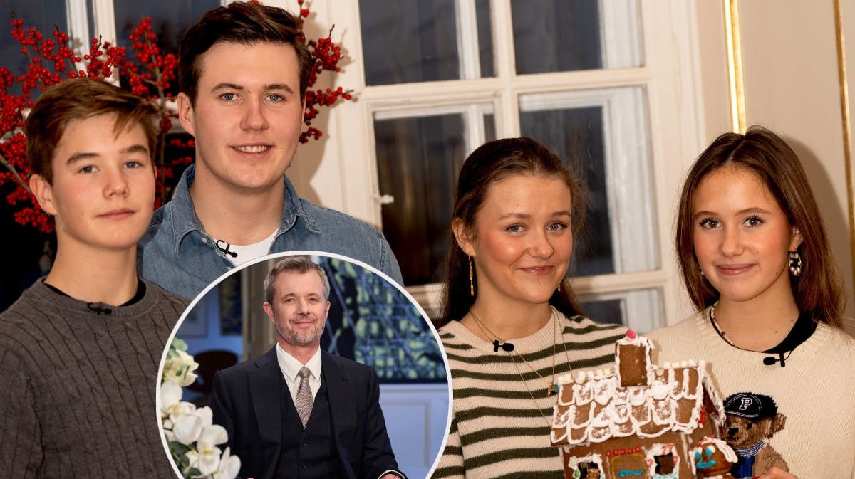 Hvem nævner kongen i sin nytårstale? Dette barn giver mest igen