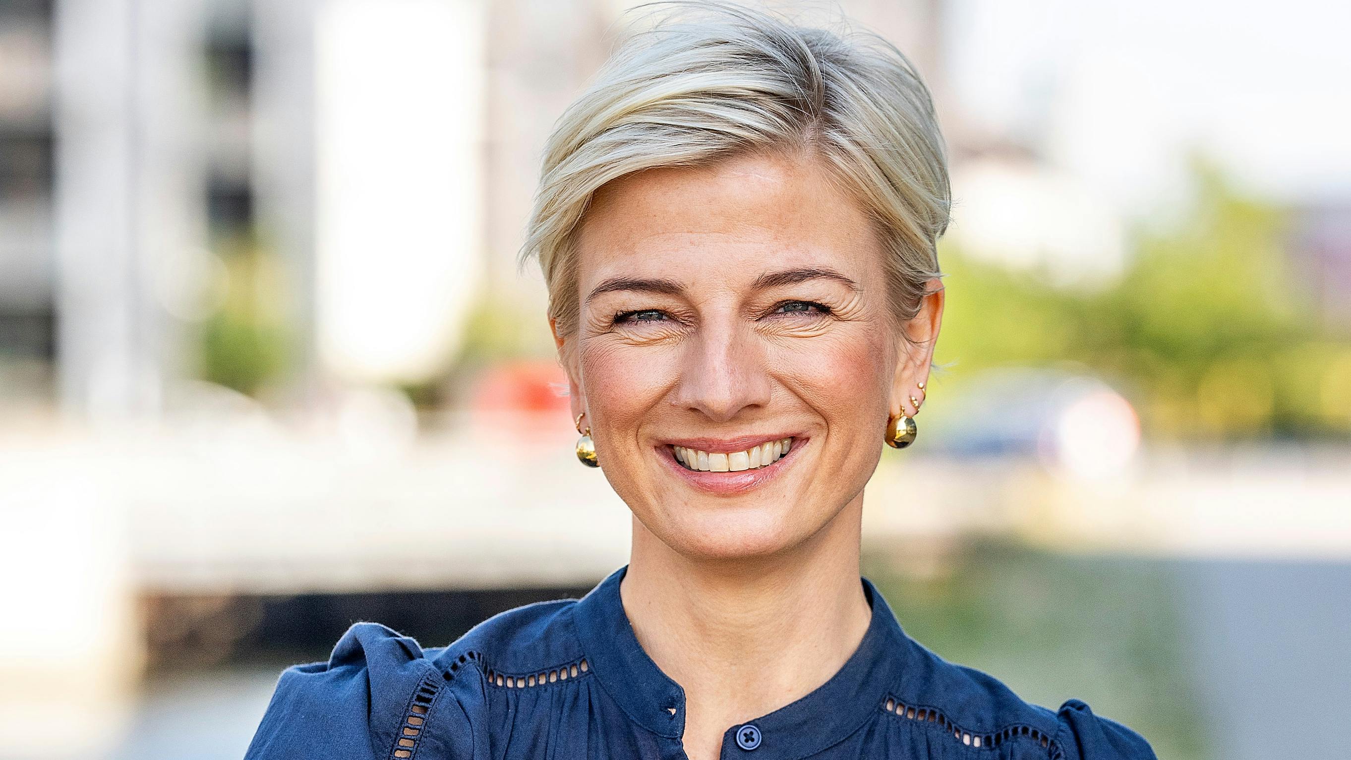 TV 2-værten Louise Wolff.