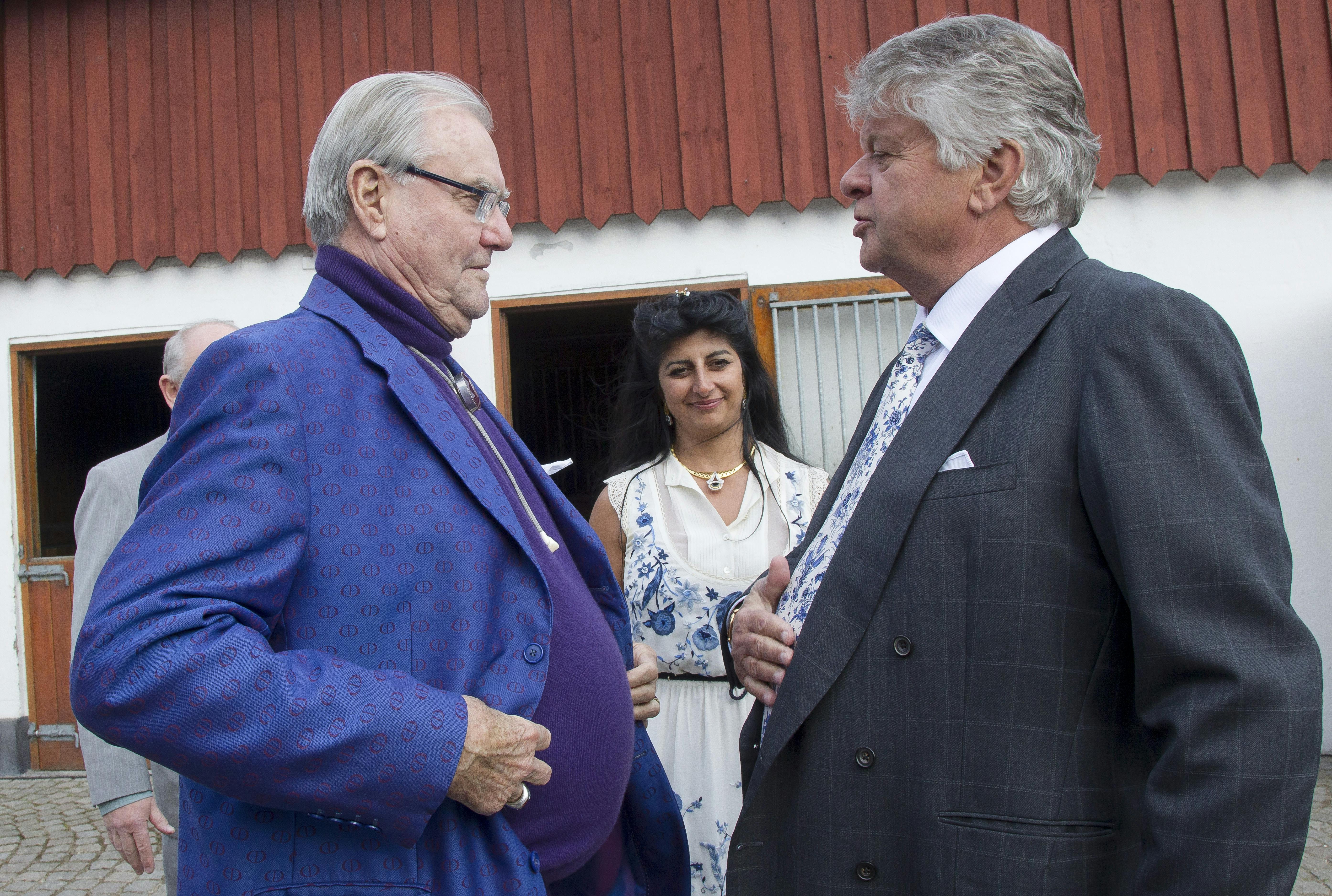 Prins Henrik til 70-års reception hos Christian Kjær.