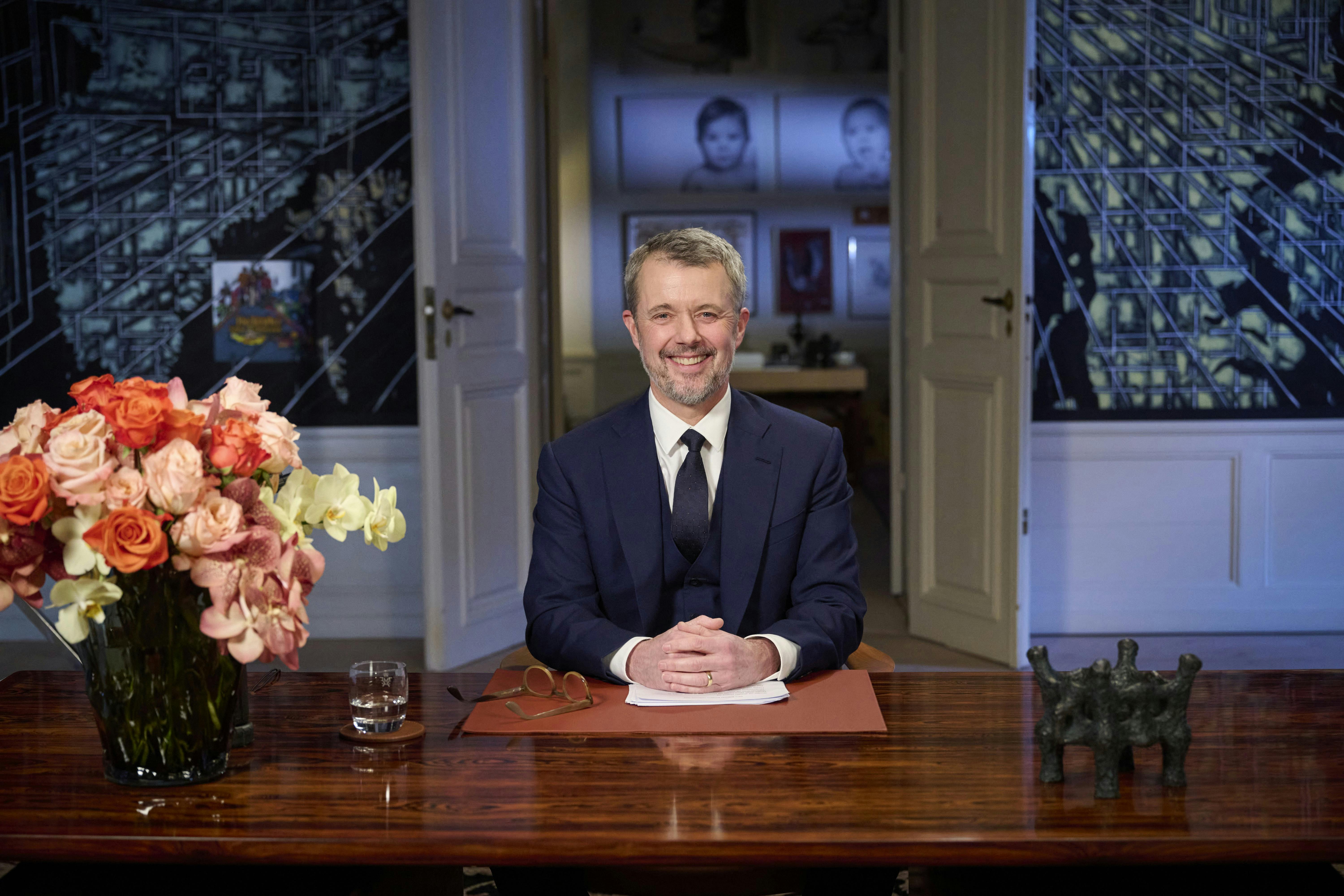 Kong Frederik nævnte Casper fra Farsø i sin nytårstale.