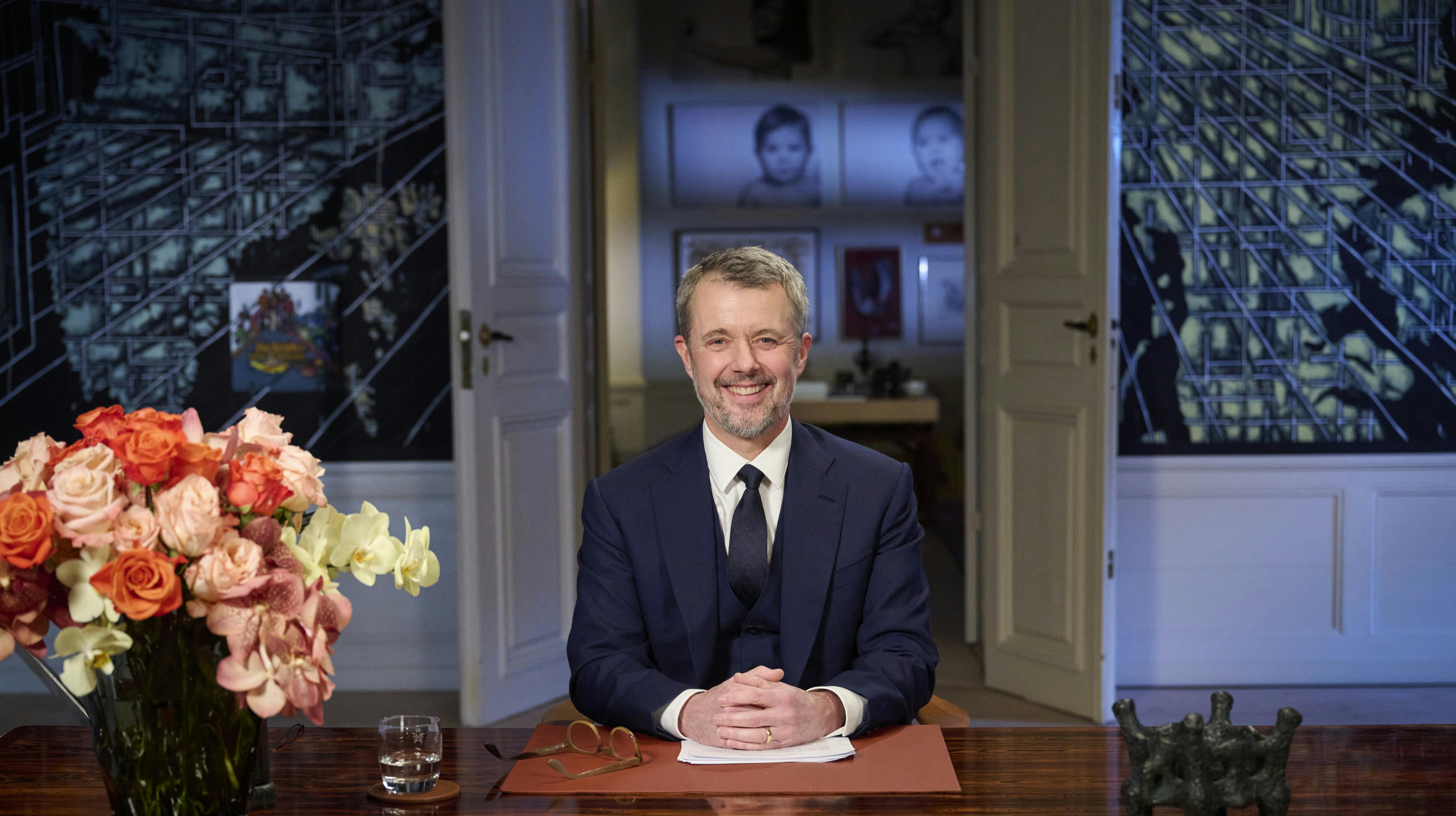 Kong Frederik nævnte Casper fra Farsø i sin nytårstale.