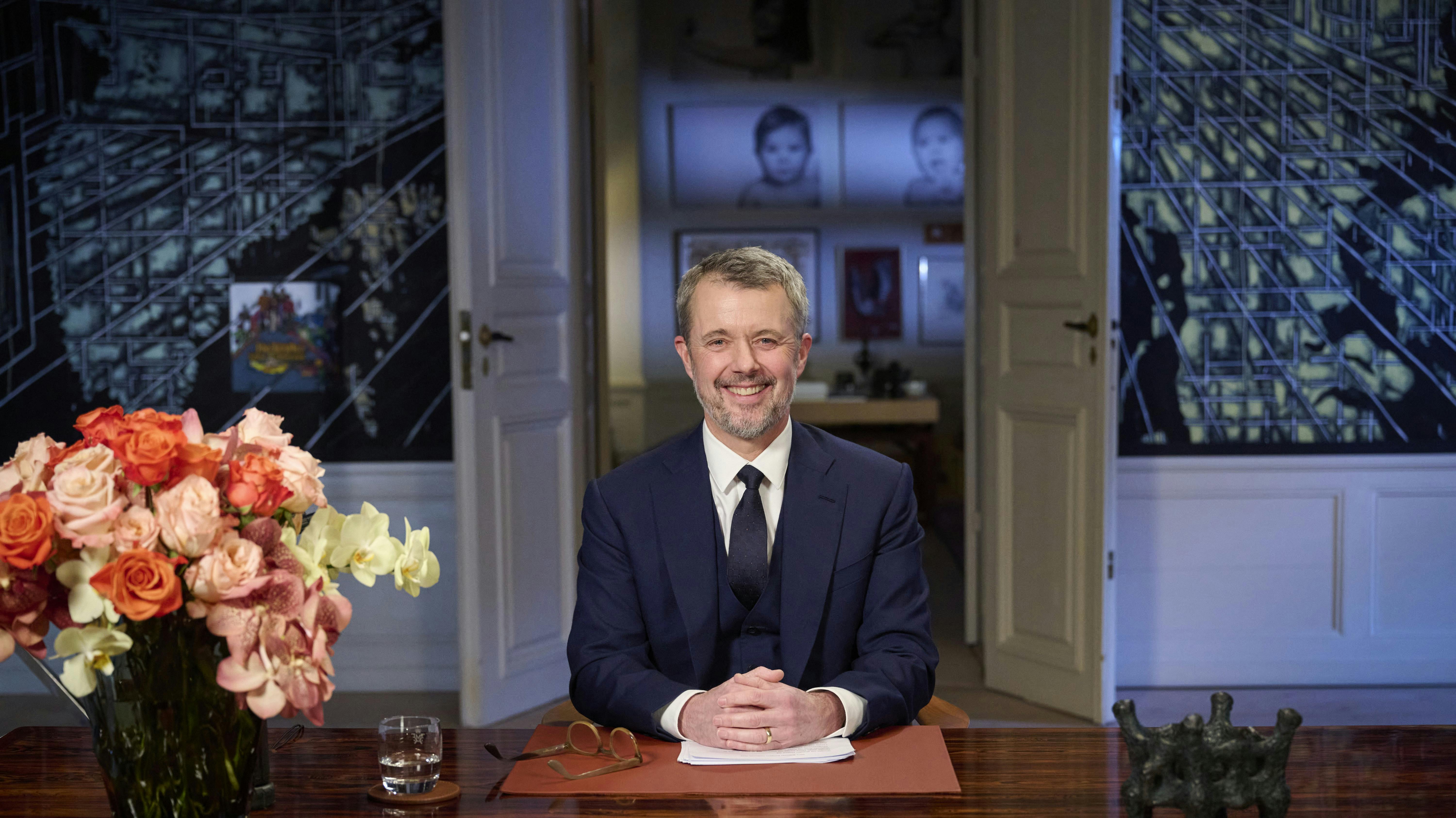 Kong Frederik nævnte Casper fra Farsø i sin nytårstale.