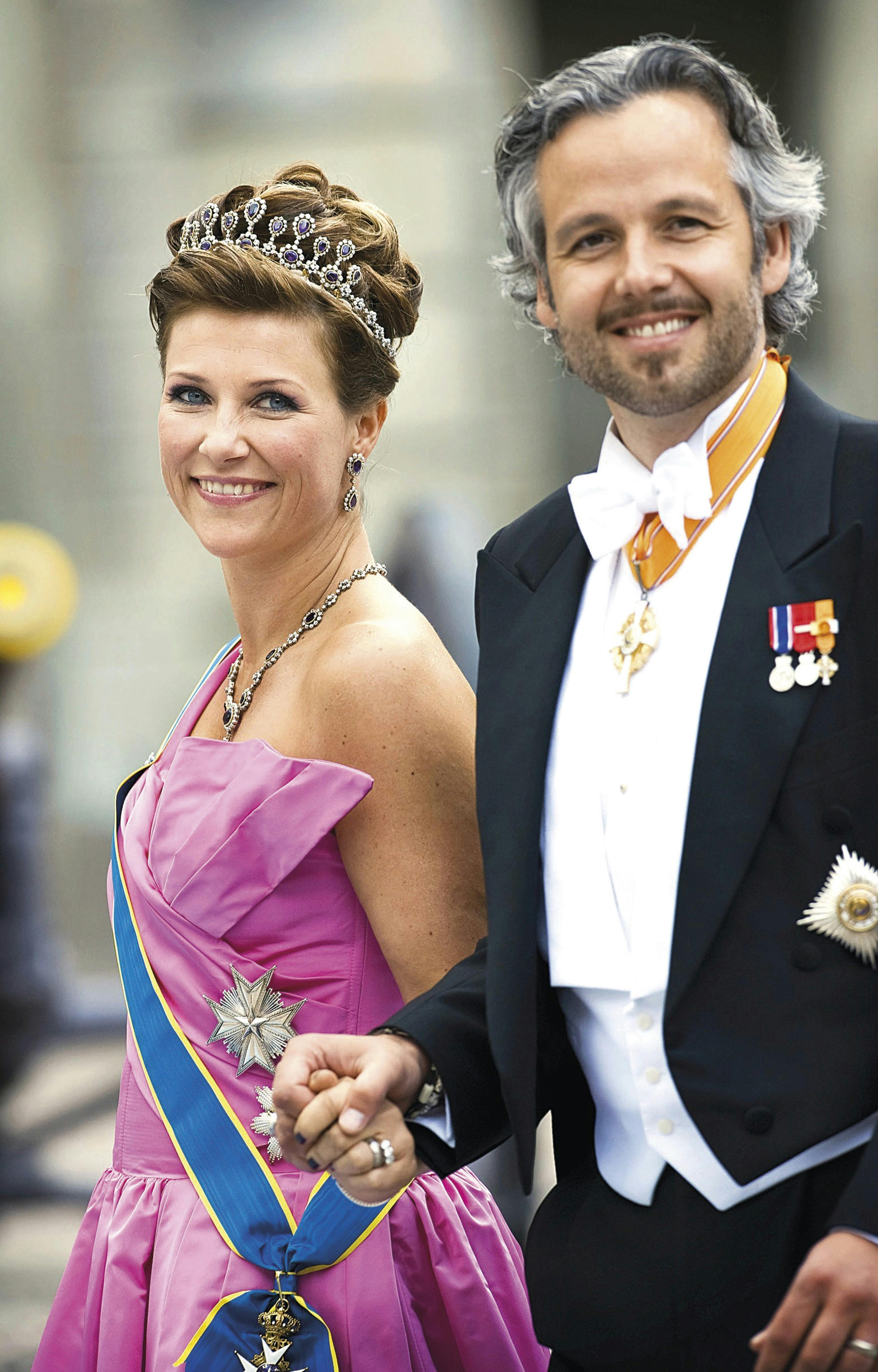Prinsesse Märtha Louise med sin daværende mand, Ari Behn, i 2015. 