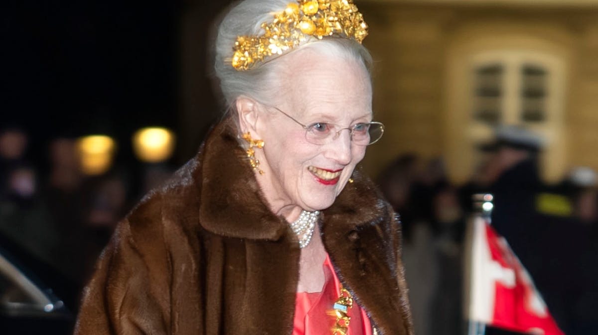 Dronning Margrethe til nytårstaffel 1. januar 2026
