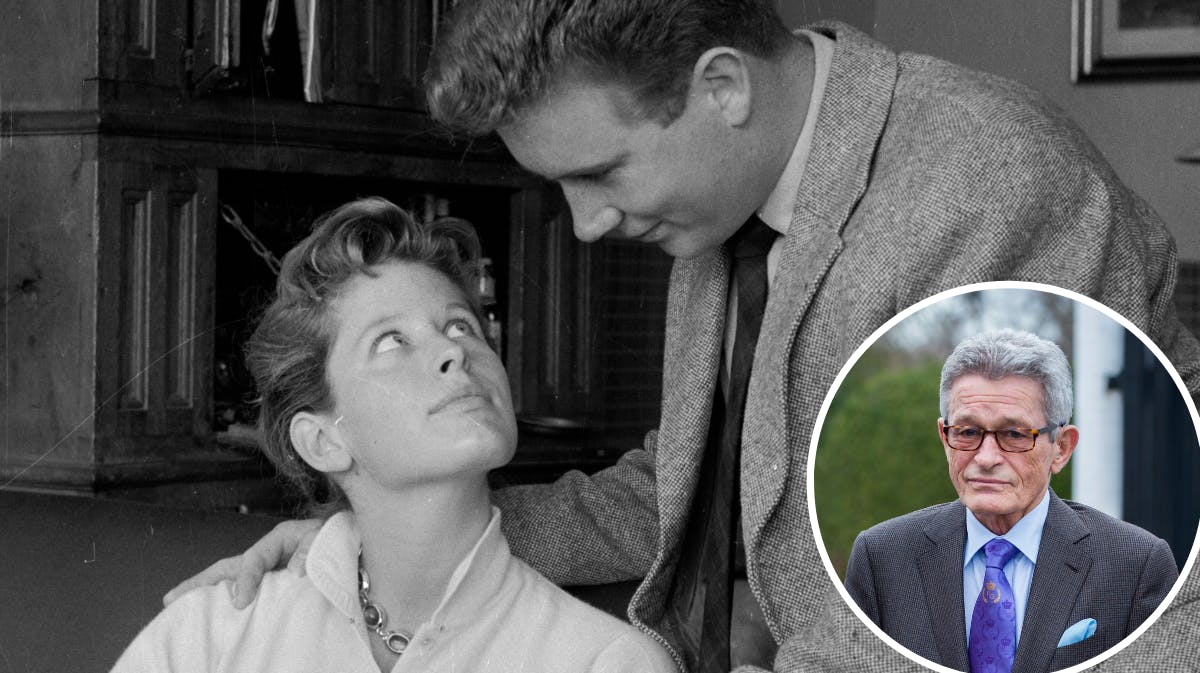 Marianne Reenberg i 1956 sammen med sin daværende mand, Jørgen Reenberg. Indsat foto: Peter Zobel.