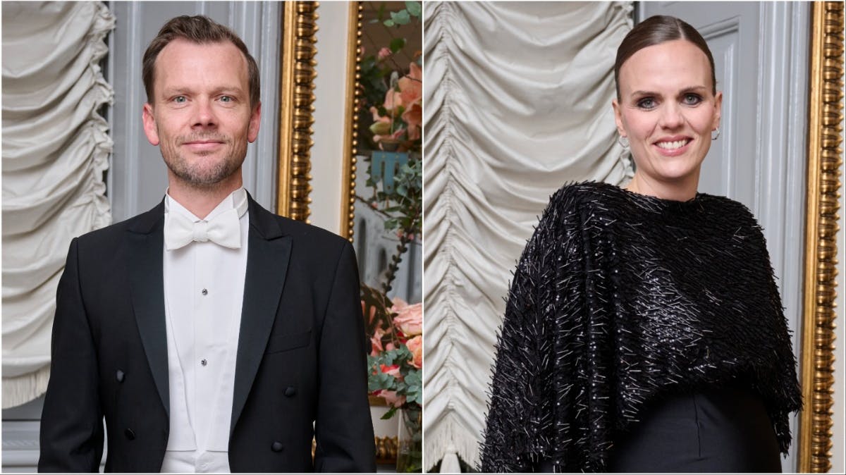 Peter Hummelgaard og Caroline Stage var begge med til torsdagen nytårstaffel.