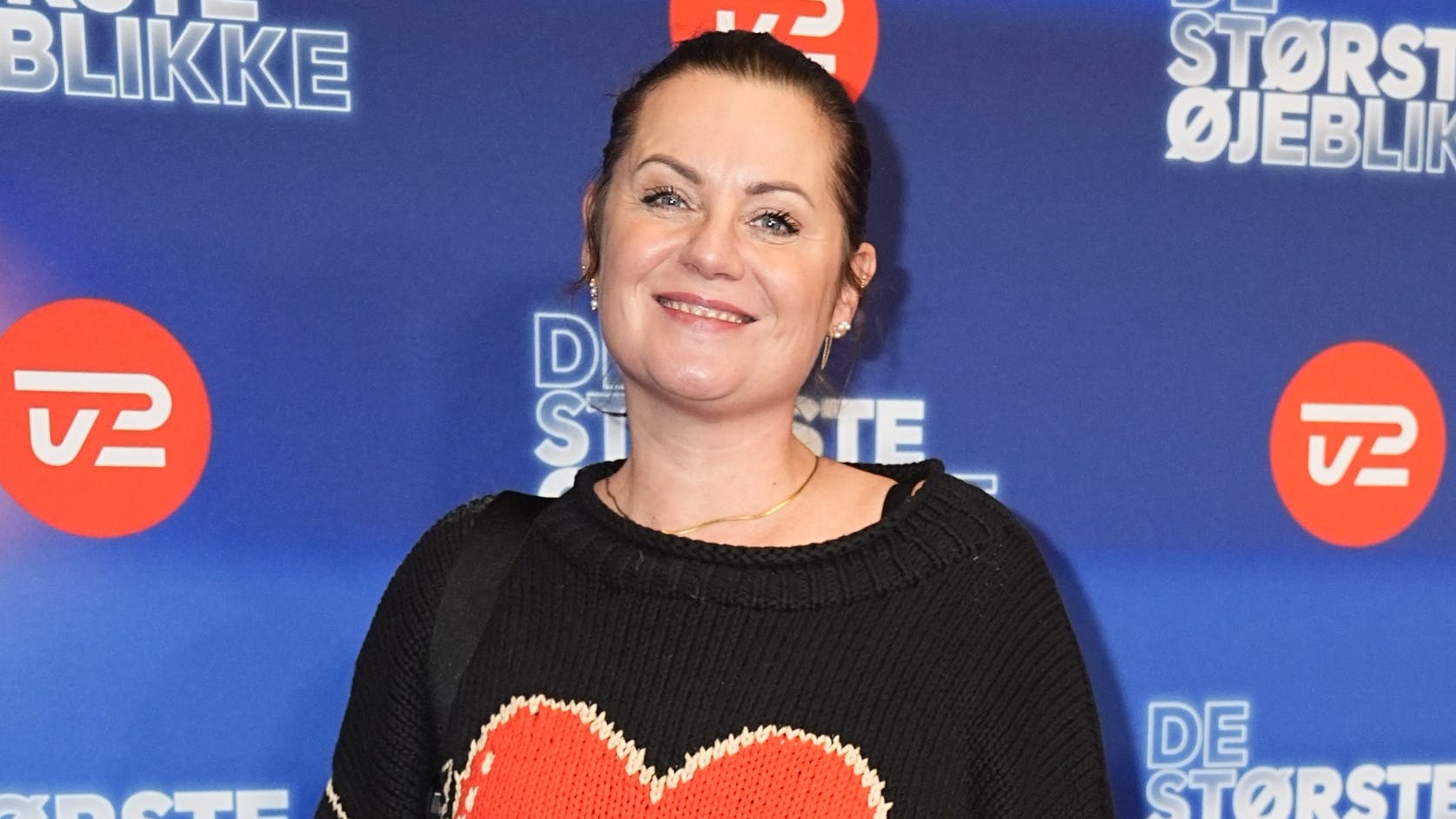 TV 2 News-værten Karen-Helene Hjorth. 