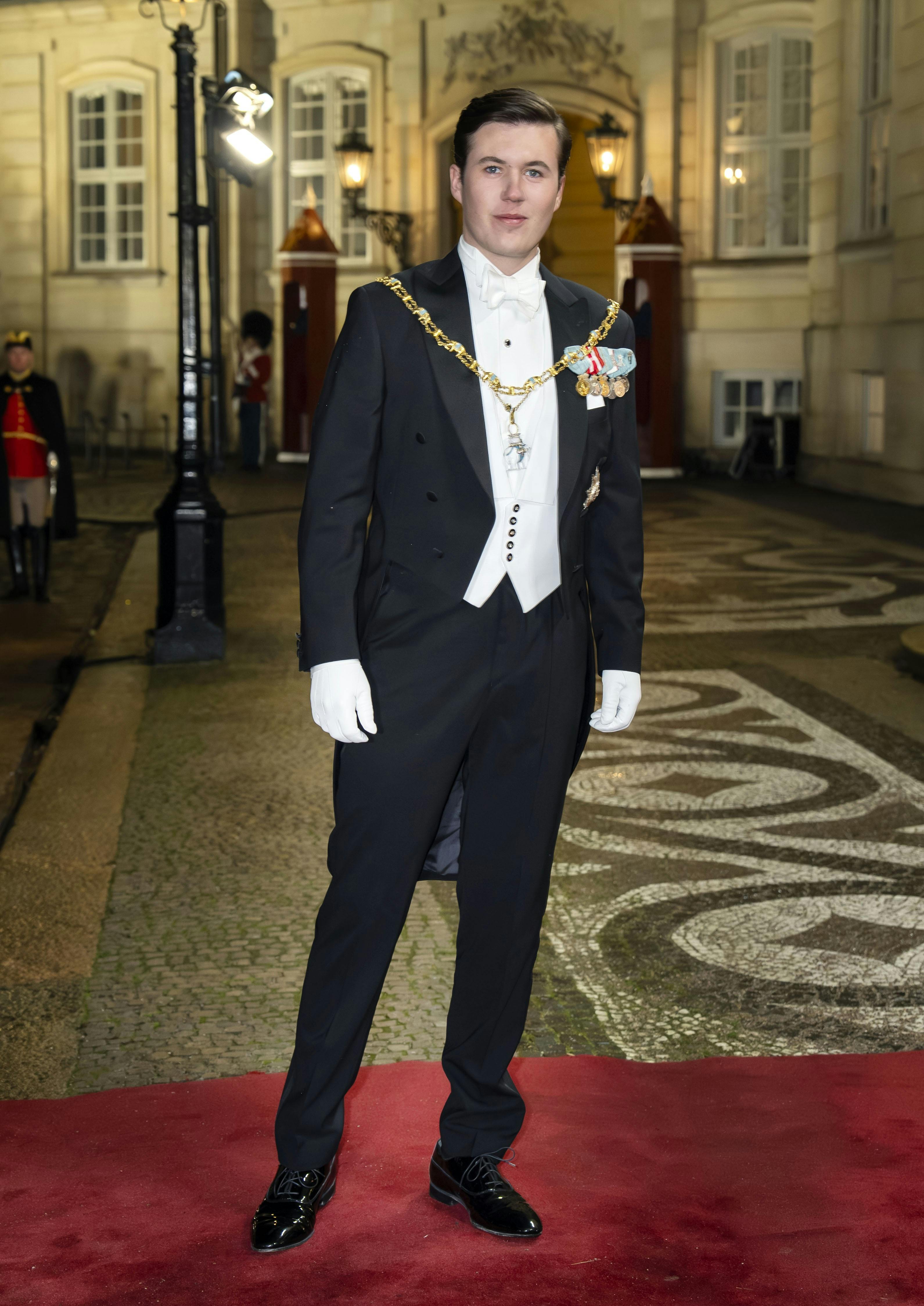 Kronprins Christian ankommer til nytårskur og -taffel den 1. januar 2026. 