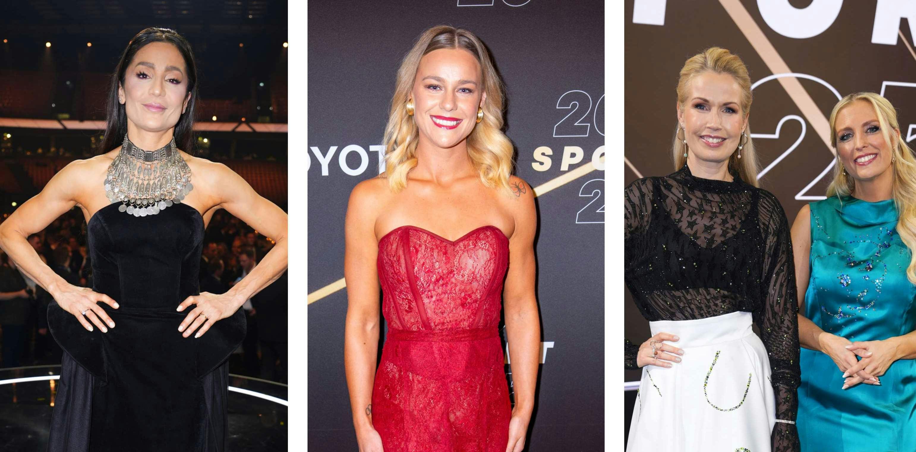 Nadia Nadim, Pernille Blume, Tina Müller og Josefine Høgh til Sport 2025 i Herning.