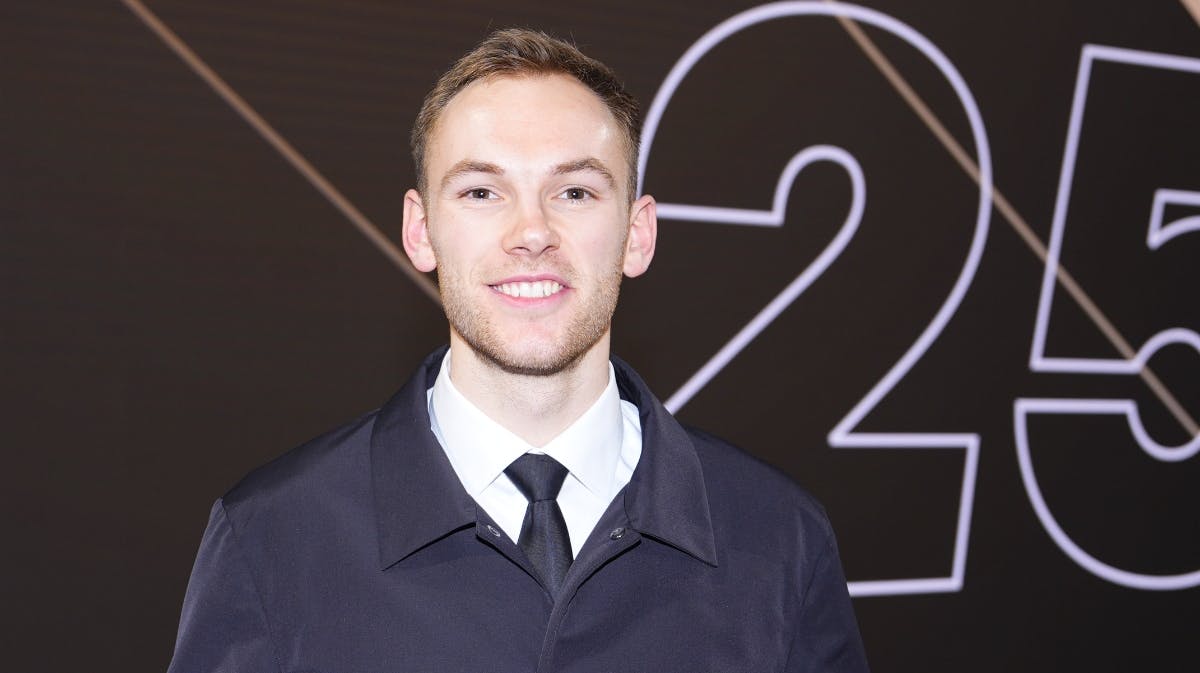 Mathias Gidsel blev kåret som Årets Sportsnavn ved "Sport 2025".