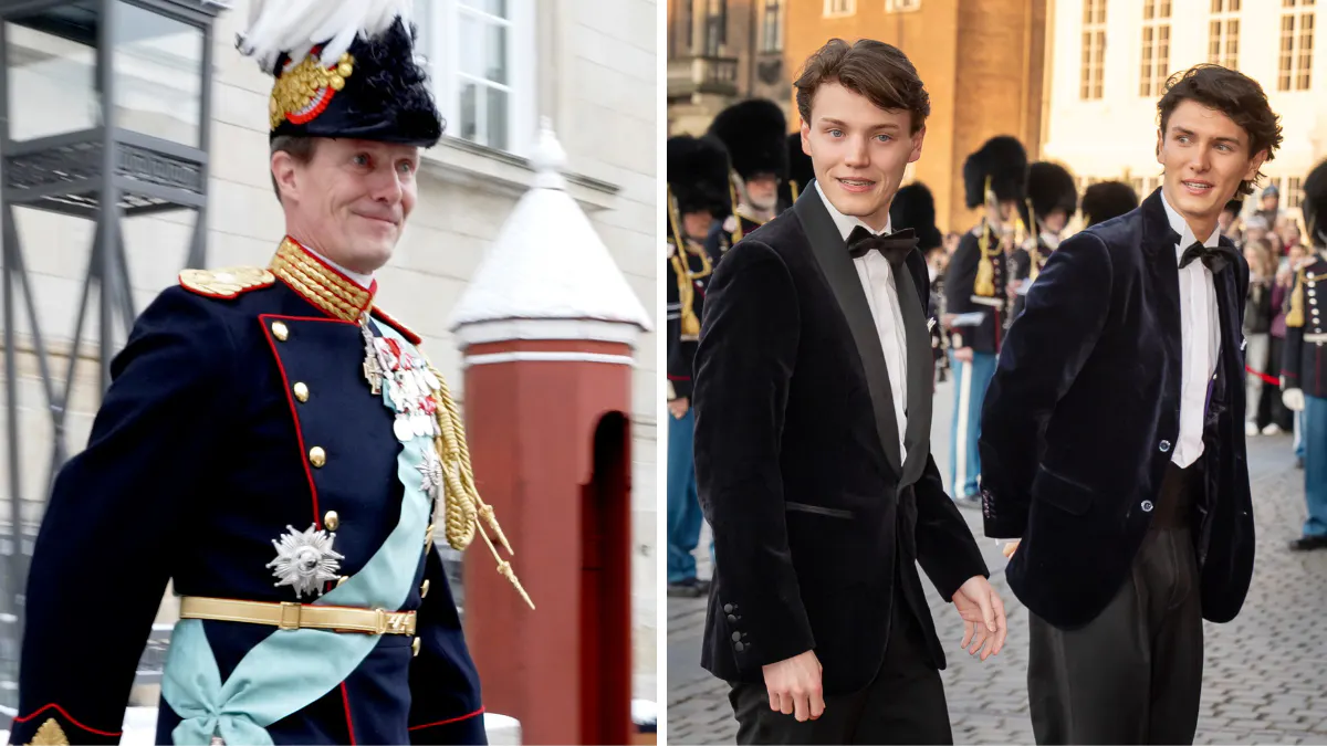 Prins Joachim baner vejen for sine sønner – men grev Nikolai og grev Felix  dukkede ikke op | BILLED-BLADET
