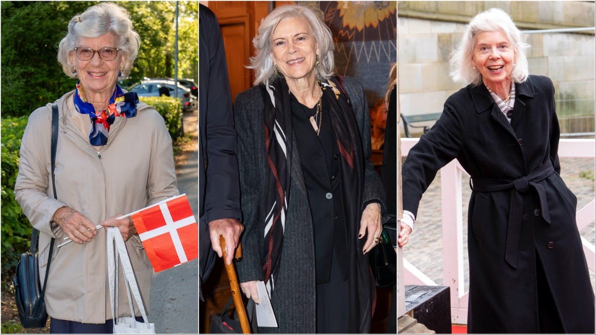 Leise McKinney Møller Arnesen i 2024, Kirsten McKinney Møller Olufsen i 2025, Ane Mærsk McKinney Uggla i 2024.