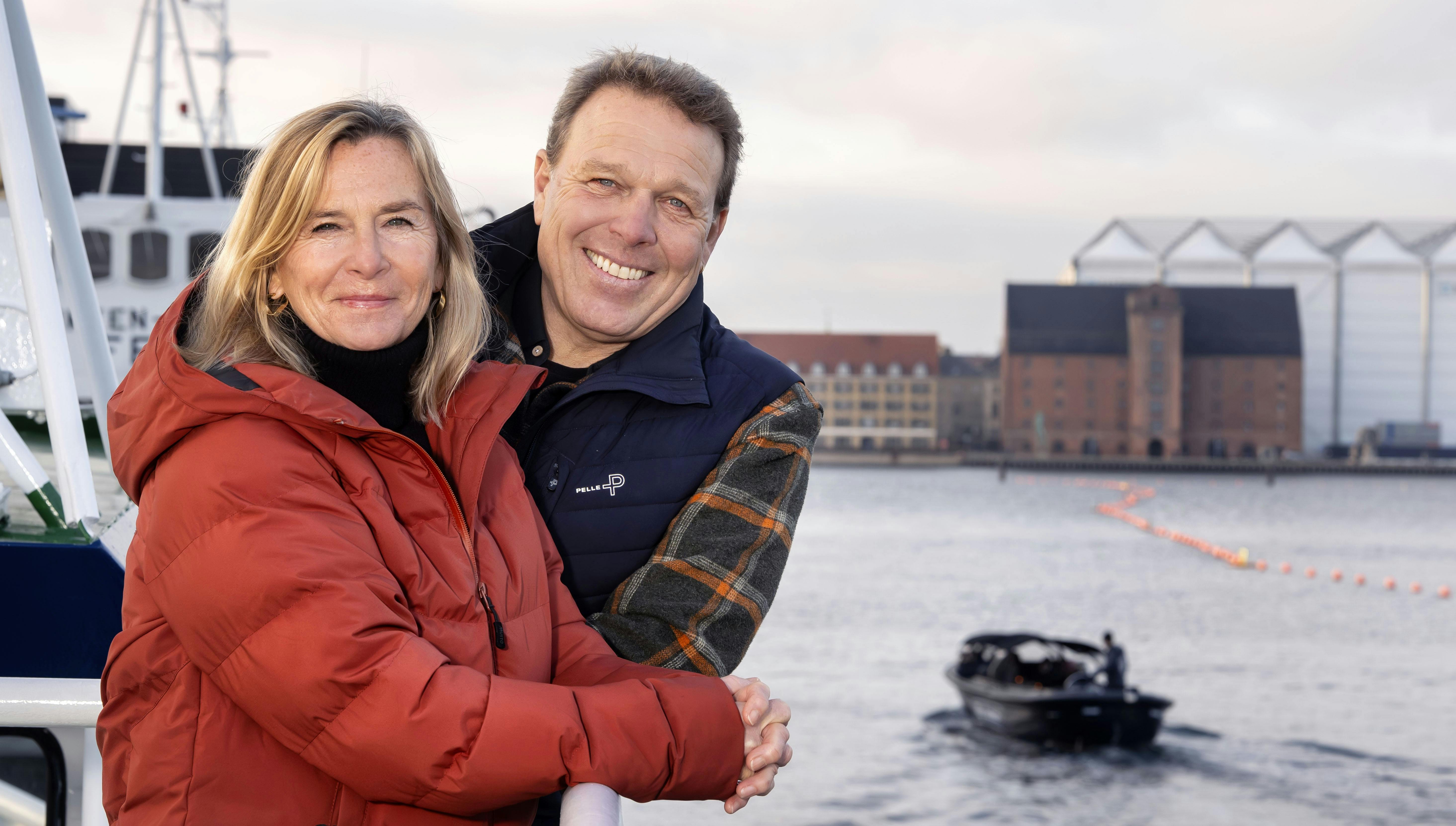 Marian Midé og Mikkel Beha Erichsen. 