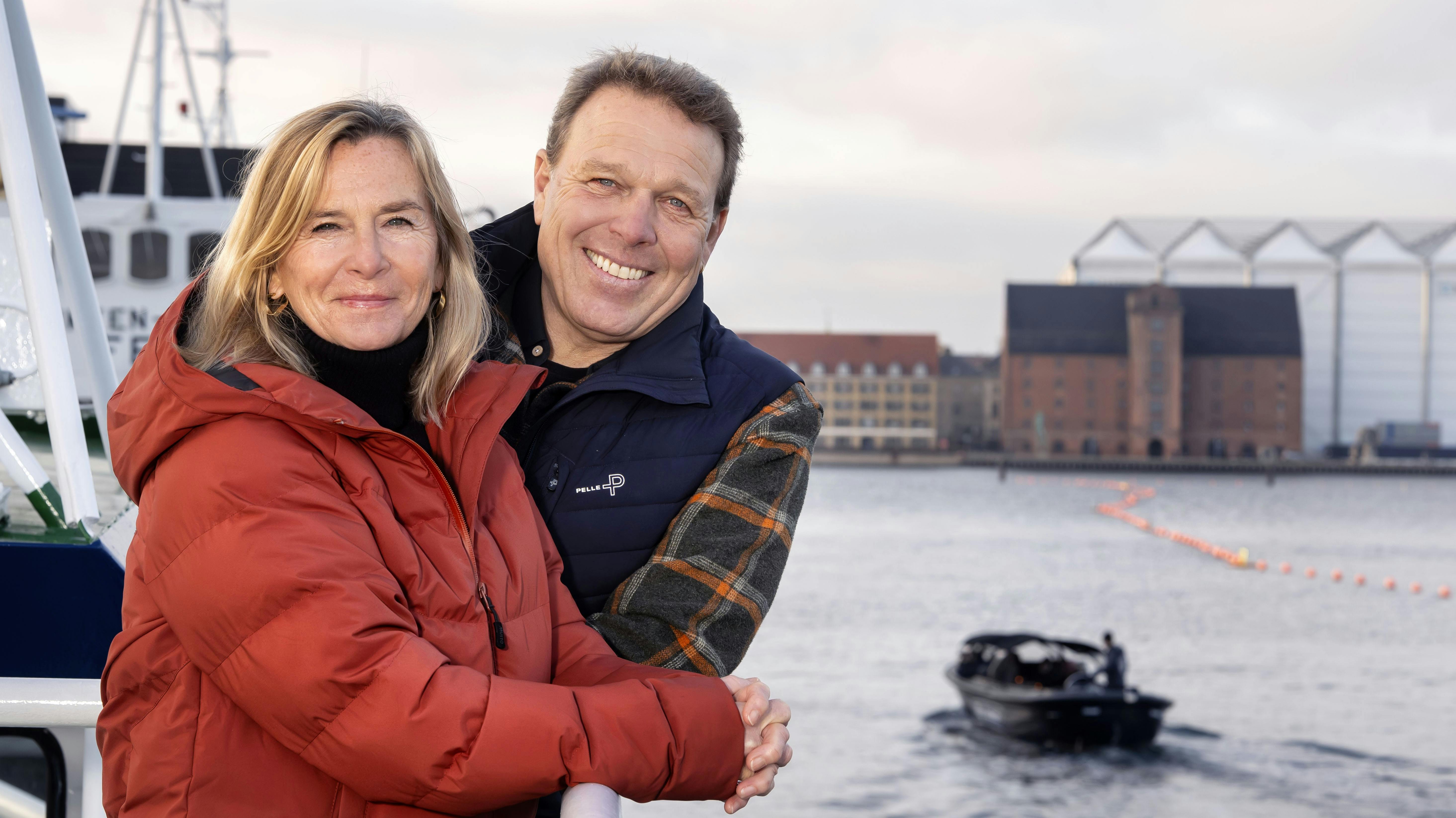 Marian Midé og Mikkel Beha Erichsen.