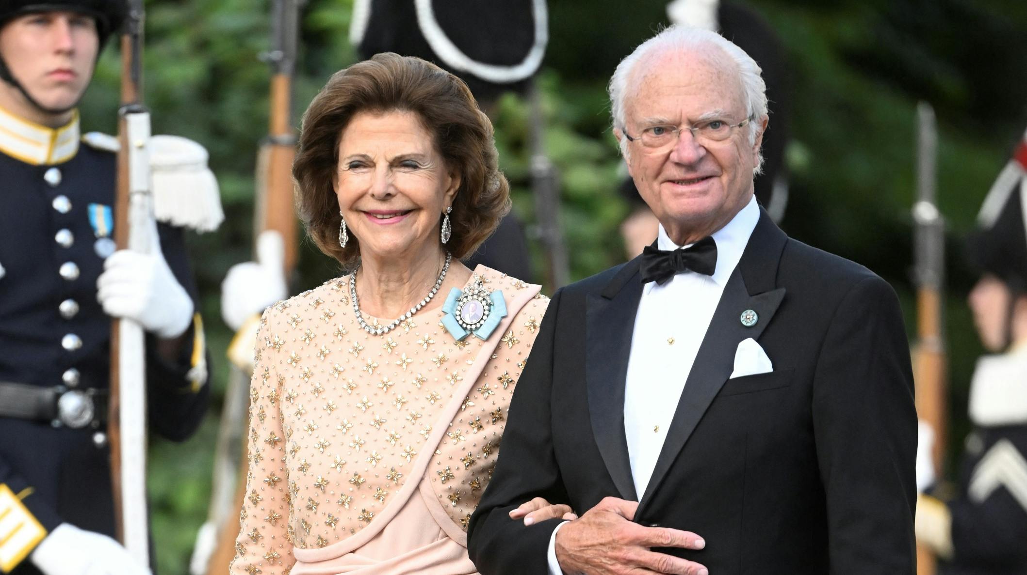 Dronning Silvia og kong Carl Gustaf.