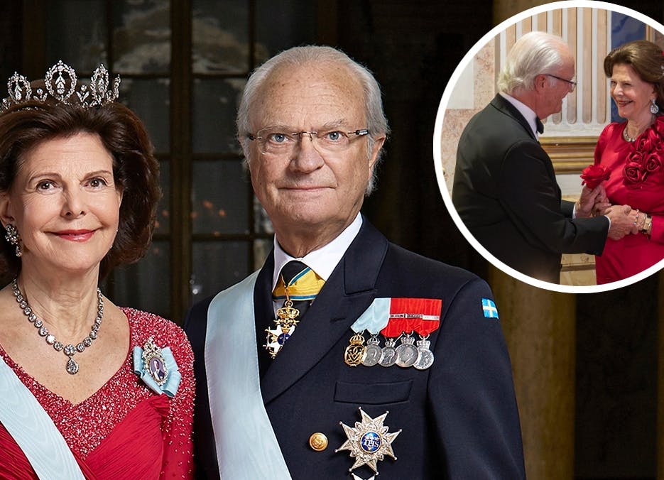 Dronning Silvia og kong Carl Gustaf kan fejre guldbryllup i 2026.