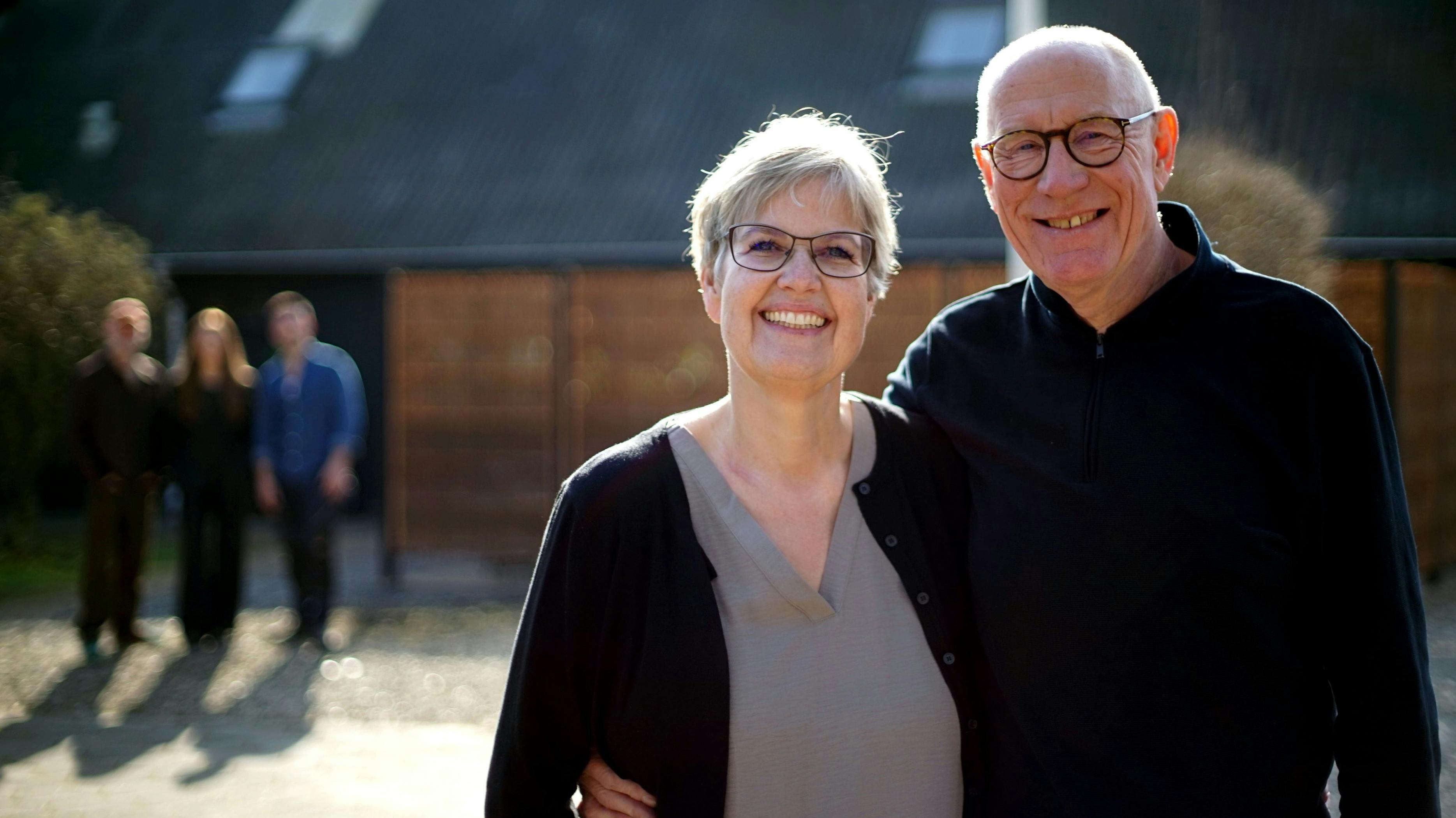 Ægteparret Louise og Carsten fra sæson 14 af "I hus til halsen".