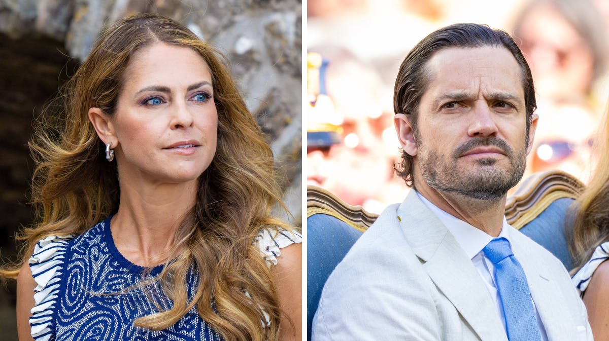 Arkivbilleder af prinsesse Madeleine og prins Carl Philip til kronprinsesse Victorias fødselsdag den 14. juli 2025.