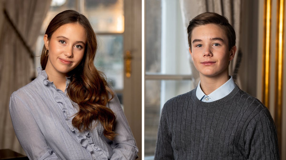 Prinsesse Josephine og prins Vincent.