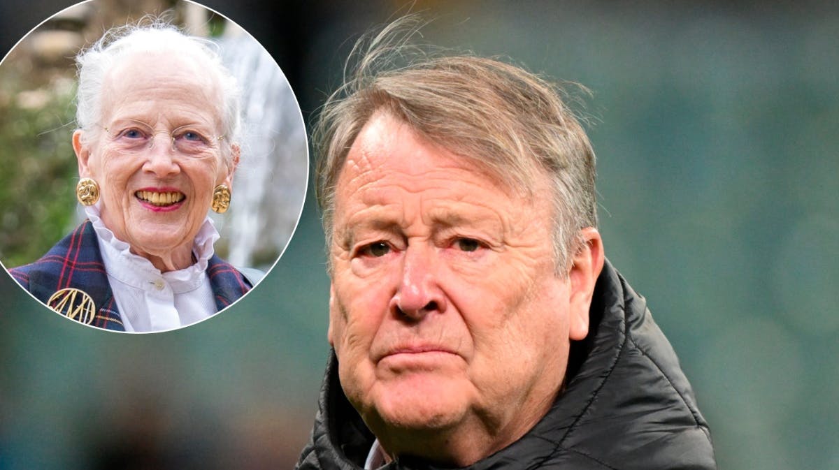 Dronning Margrethe blev nævnt, da Åge Hareide i dag blev bisat.