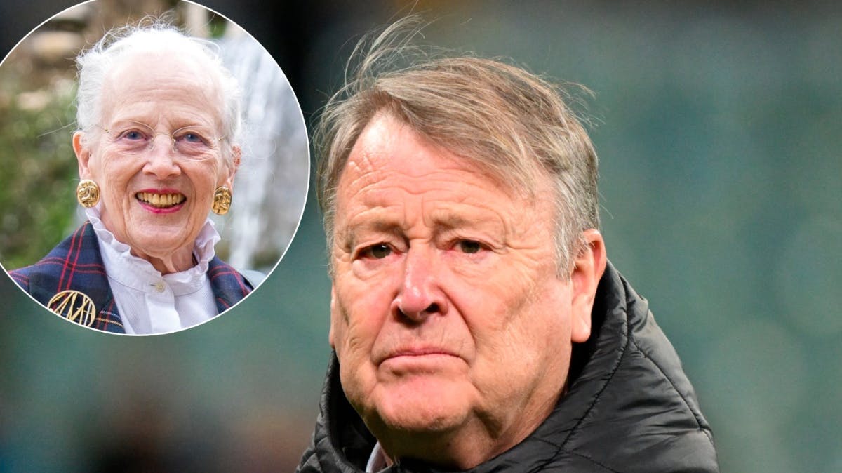 Dronning Margrethe blev nævnt, da Åge Hareide i dag blev bisat.