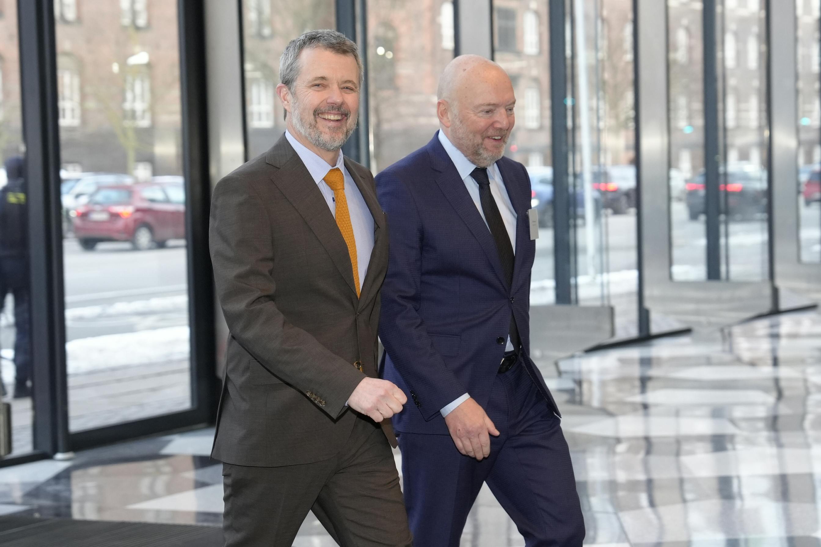 Kong Frederik ved State of Greens nytårskur. 